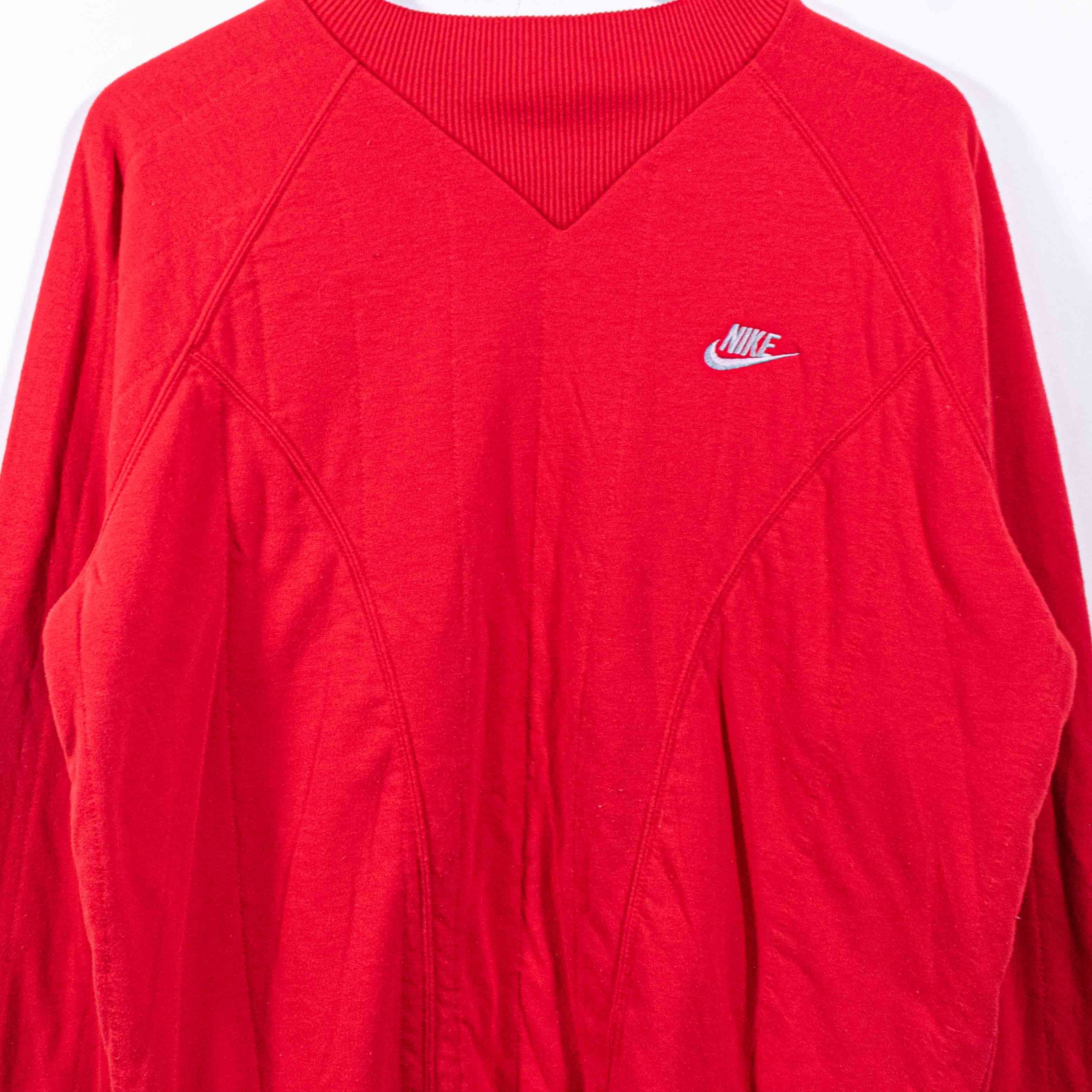 Nike NIKE Quilted Double Face Pullover Sweatshirt XL VTG 90s Size US XL / EU 56 / 4 - 3 Thumbnail