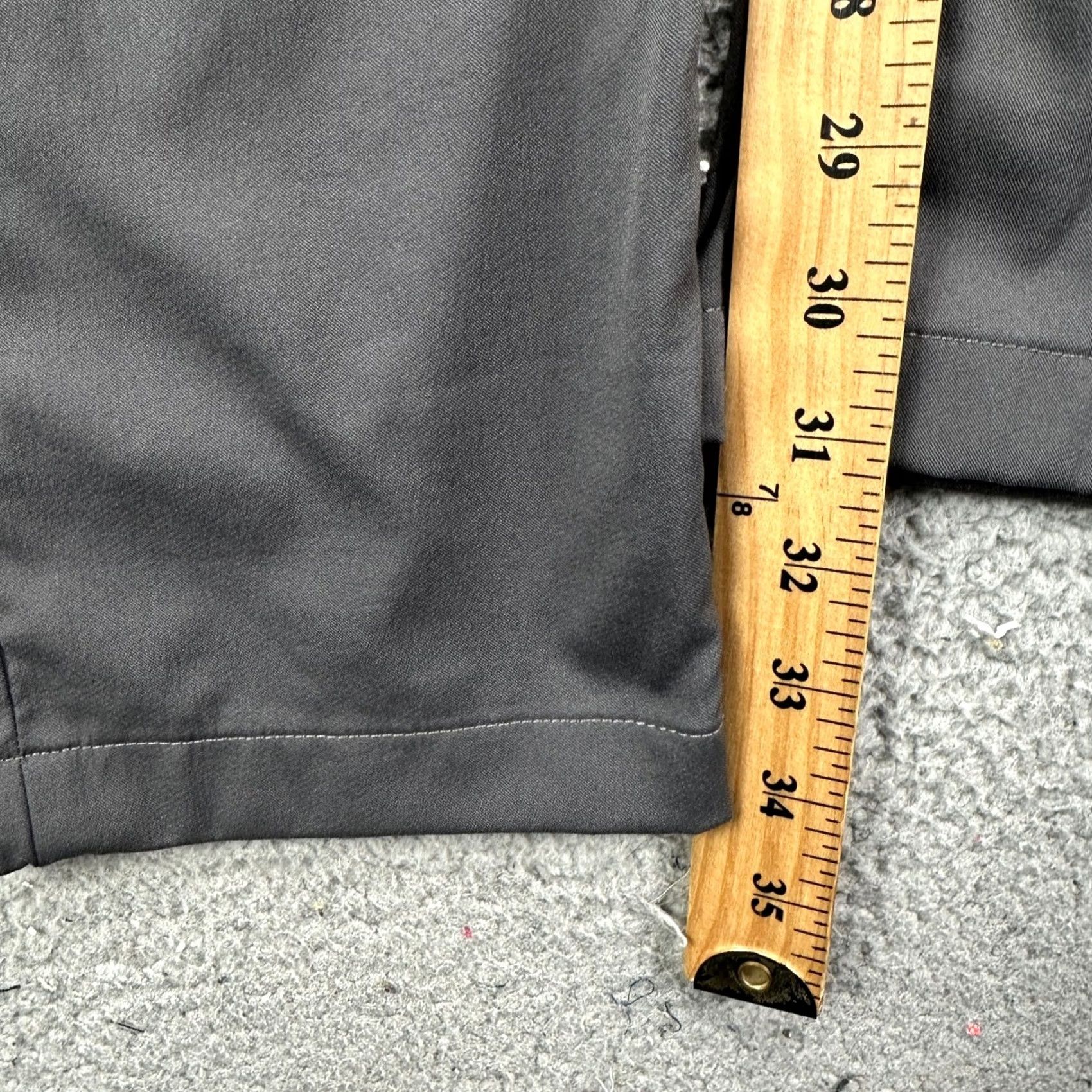 Theory Theory Pants Golf Straight Leg Mens 31 Gray Performance Stretch Lightweight Casual Modern Preppy Front Button Pockets Mens Regular Size 31 Gray Size US 31 - 7 Thumbnail