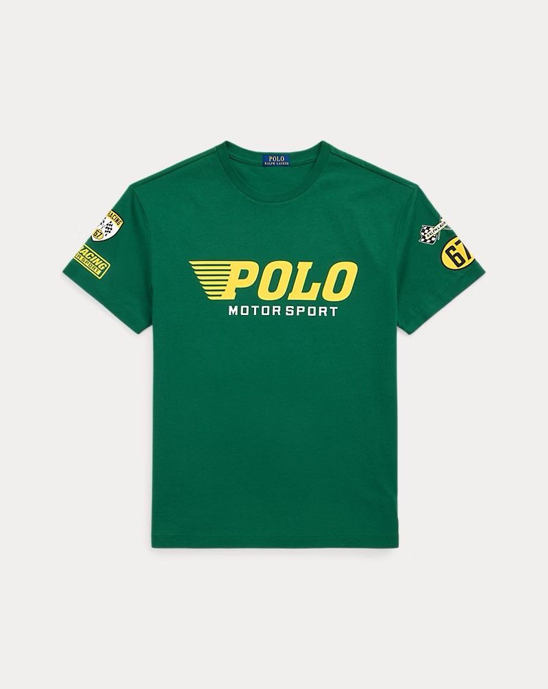 Polo Ralph Lauren Polo Ralph Lauren Classic Fit Jersey Graphic T-Shirt Green Size US XL / EU 56 / 4 - 2 Thumbnail