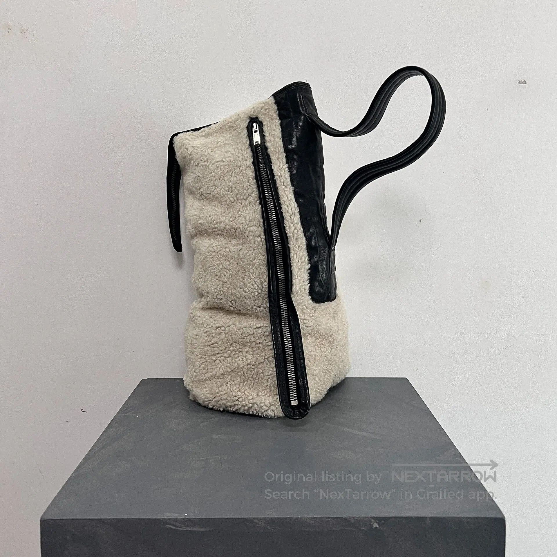 Rick Owens rick owens rare shearling leather bag. Size ONE SIZE - 2 Thumbnail