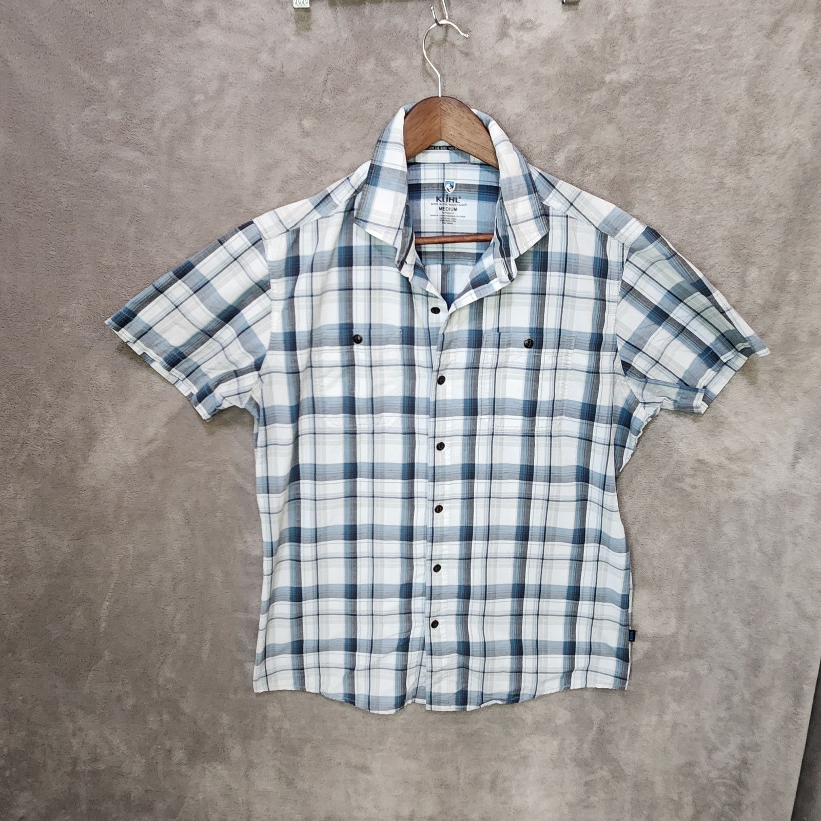 Kuhl Kuhl Men's Medium Plaid Short Sleeve Button-Up Size US M / EU 48-50 / 2 - 1 Thumbnail