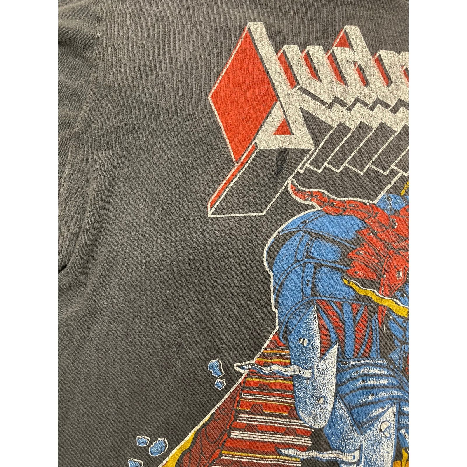 Judas Priest Judas Priest Defenders Of The Faith Tour 80s Vintage Shirt M Size US M / EU 48-50 / 2 - 9 Thumbnail