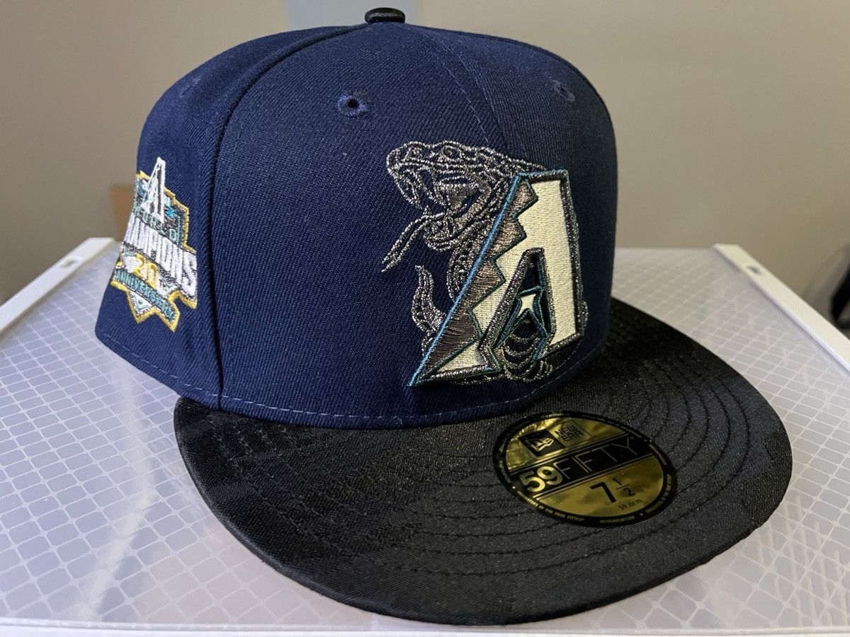 Ecapcity 7 1/2 Diamondbacks Navy/Black-Camo Gray UV 59Fifty