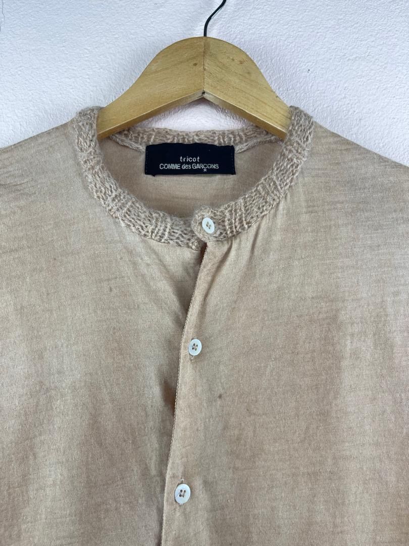 Tricot Comme des Garcons AD1999 Rei Kawakubo Wool Knit Top Size XS / US 0-2 / IT 36-38 - 6 Thumbnail