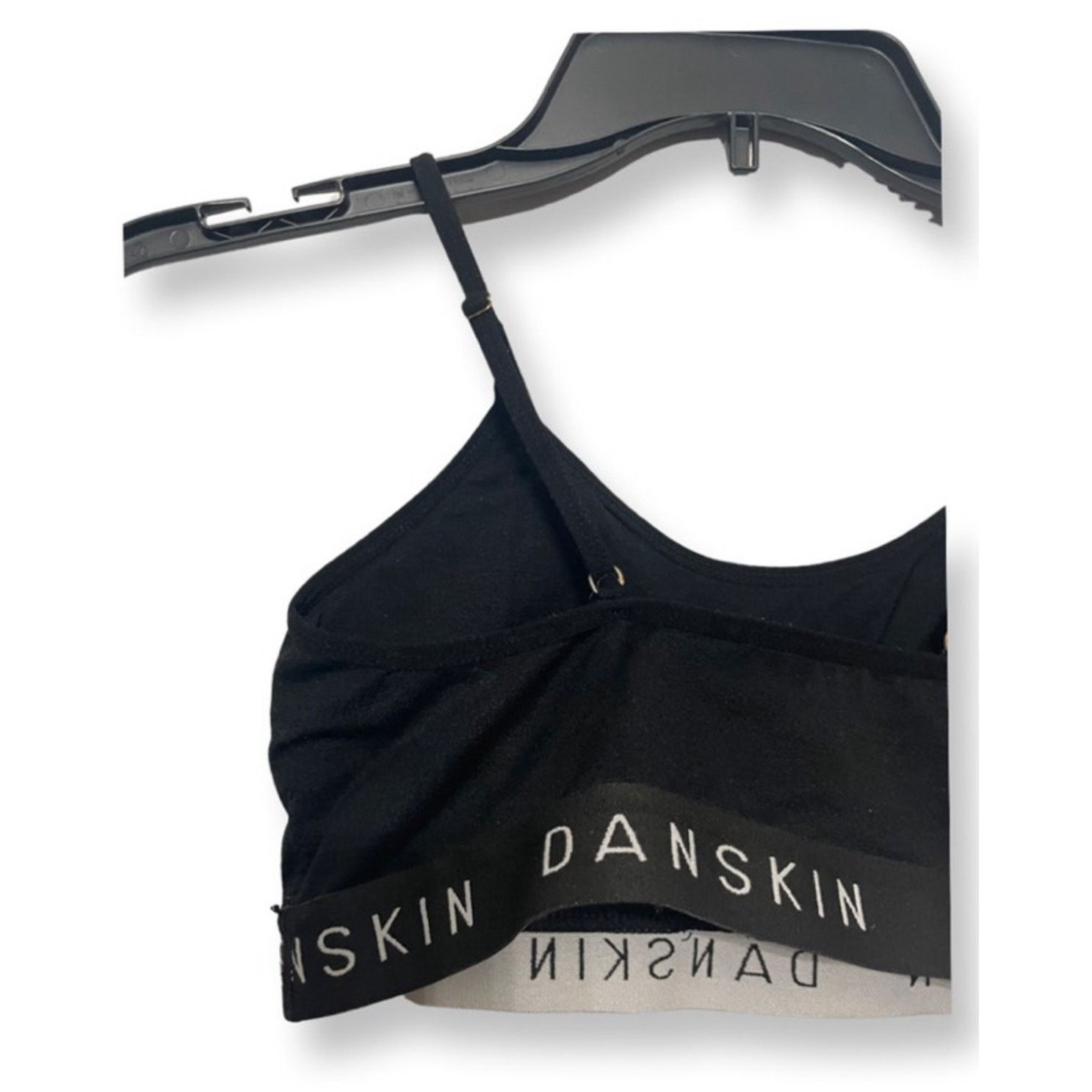 Other Danskin Sports Bra Adjustable Thin Strap Back Black S Size S / US 4 / IT 40 - 2 Thumbnail