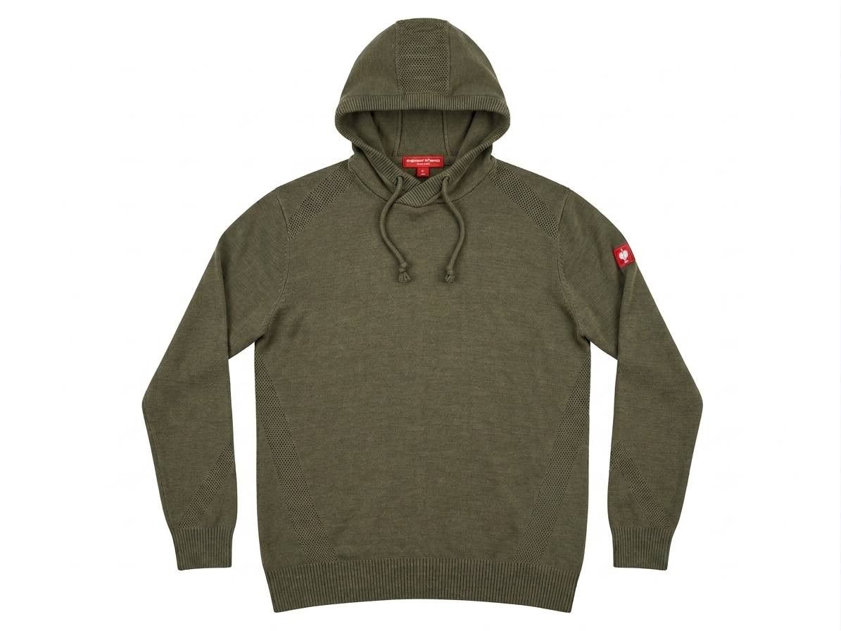 Other Engelbert Strauss Knitted Cotton Hoody Olive Green Size L Size US L / EU 52-54 / 3 - 1 Thumbnail