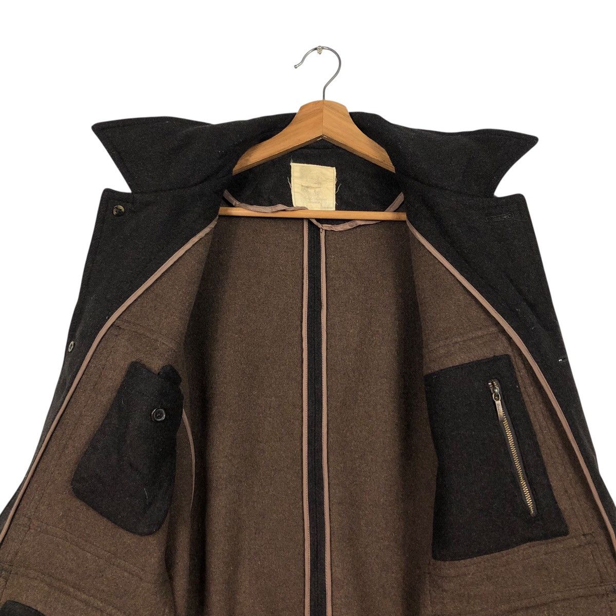 Brooks Brothers 📌Vintage Wool Chore Jacket Brooks Brother Blanket Size US M / EU 48-50 / 2 - 15 Thumbnail