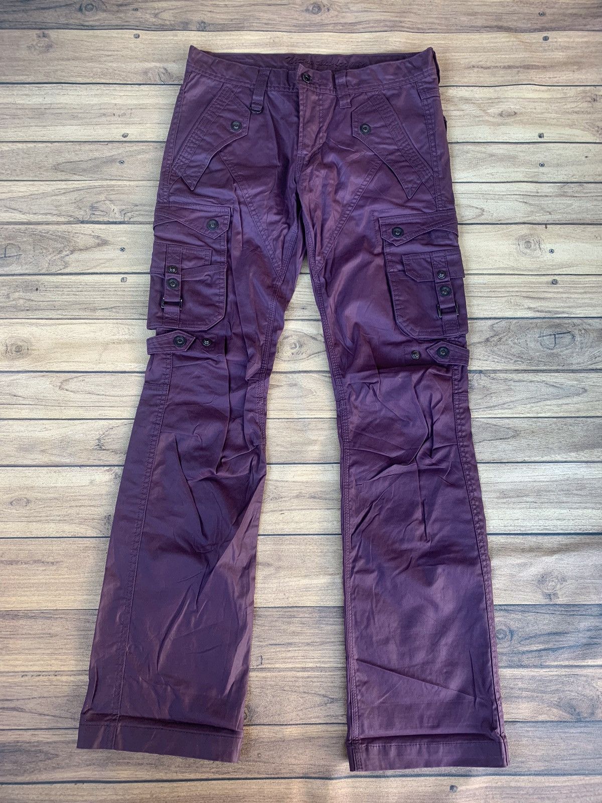 Nicole Club Nicole clube flared cargo pants Size US 31 - 1 Thumbnail