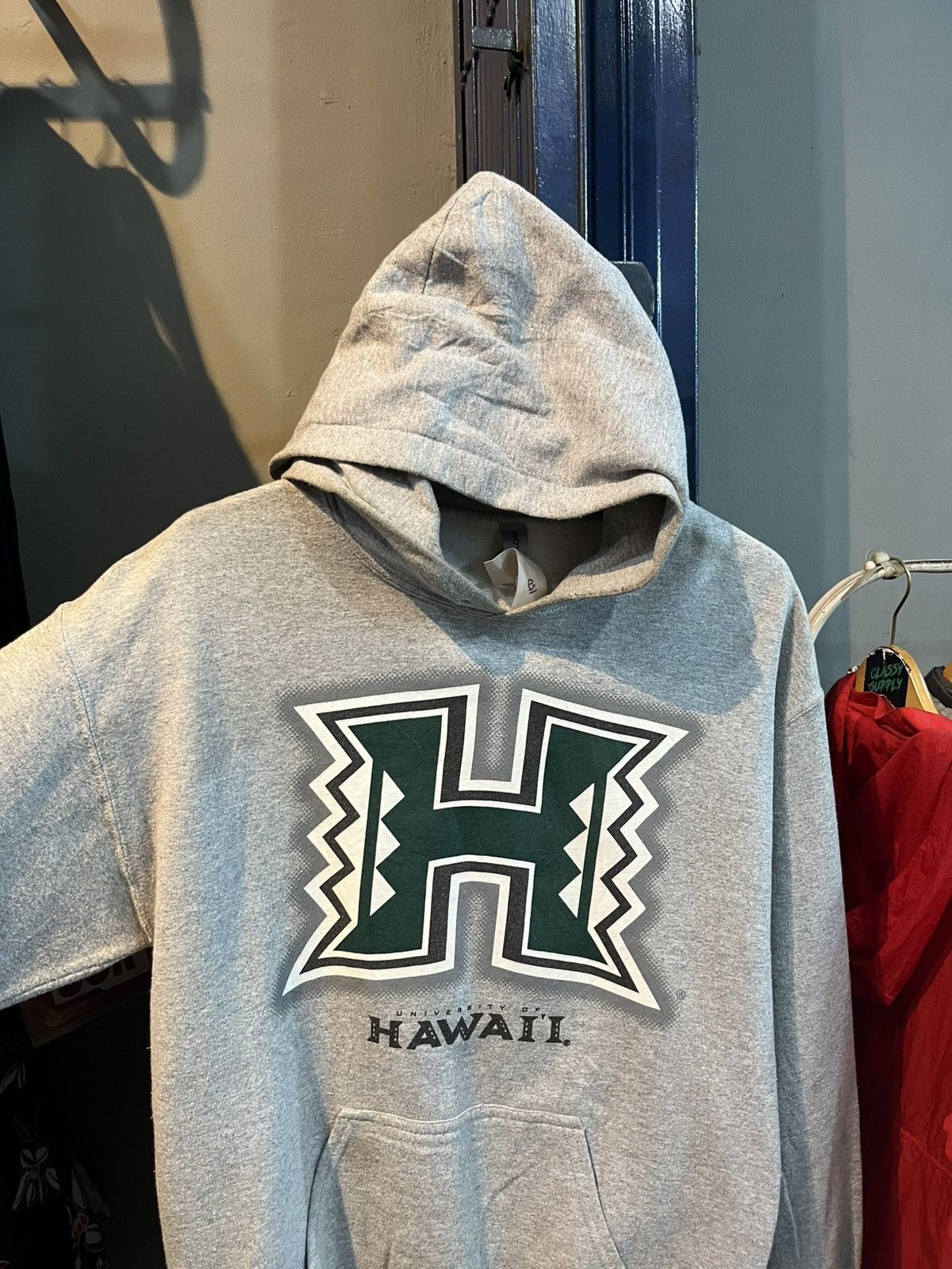 Gildan Vintage Gildan Hawaii hoodie grey Size US M / EU 48-50 / 2 - 5 Thumbnail