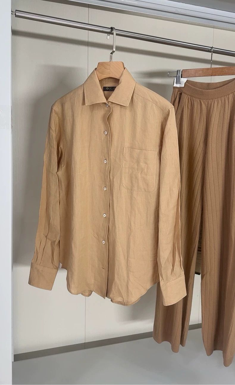 Loro Piana LORO PIANA Flax shirt Size XS / US 0-2 / IT 36-38 - 1 Thumbnail