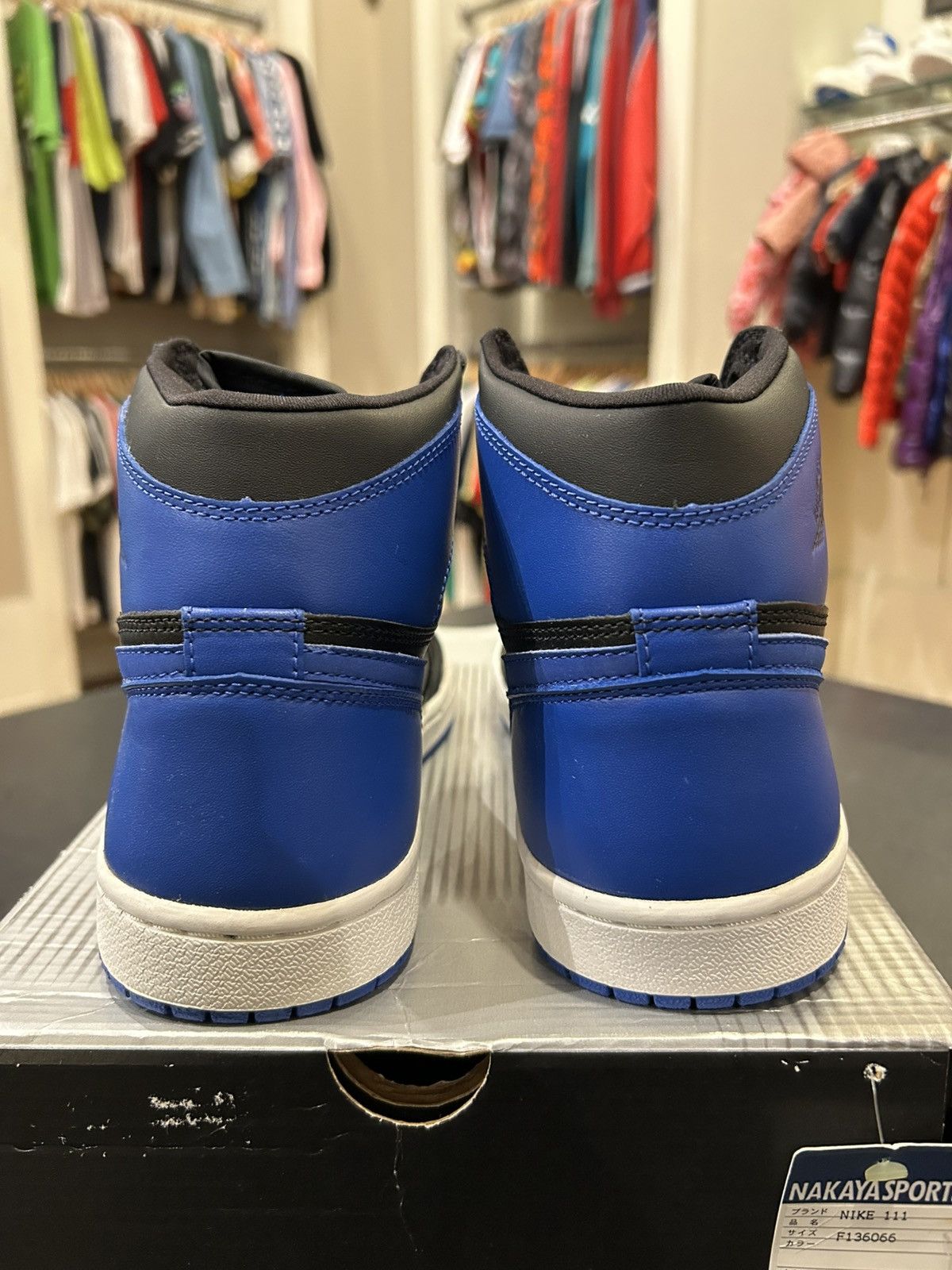 Jordan Brand Jordan 1 Retro ‘Black Royal Blue’ 2001 Size US 8.5 / EU 41-42 - 3 Thumbnail