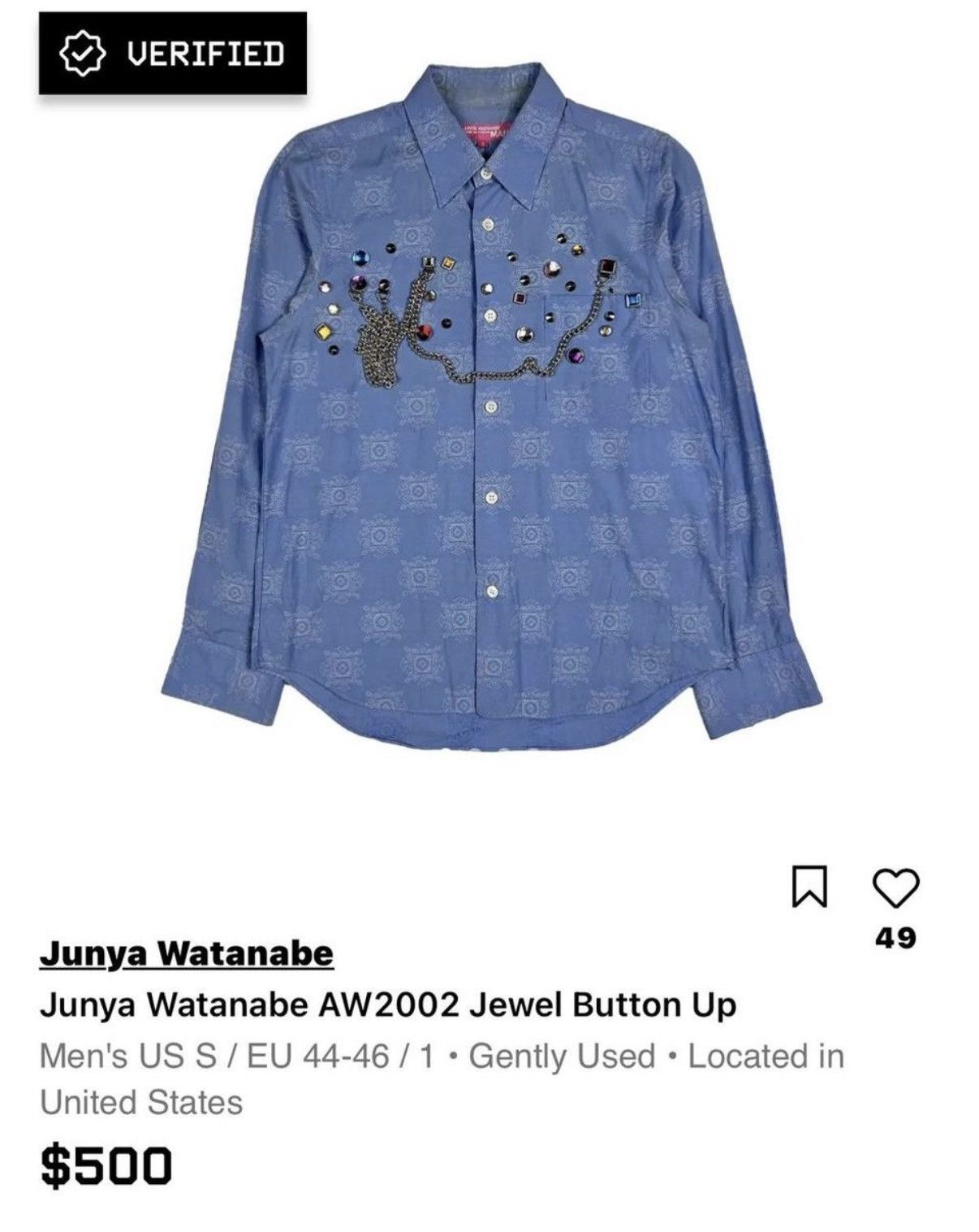 Junya Watanabe Junya Watanabe x COMME DE GARÇONS AW2002 Size US M / EU 48-50 / 2 - 1 Thumbnail