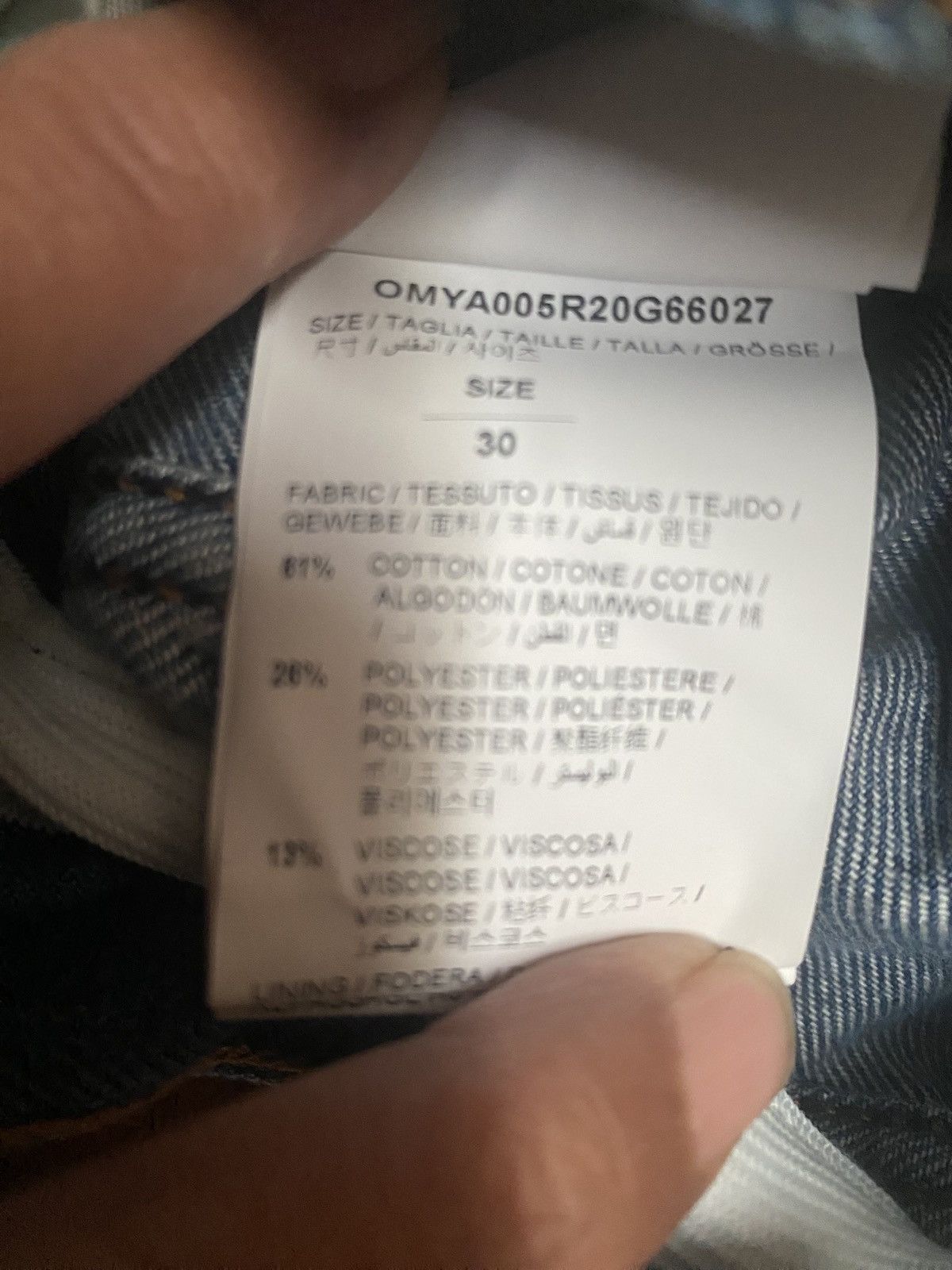 Off-White Off White Slim Low Crotch Jeans Size 30 BNWT Size US 30 / EU 46 - 10 Thumbnail