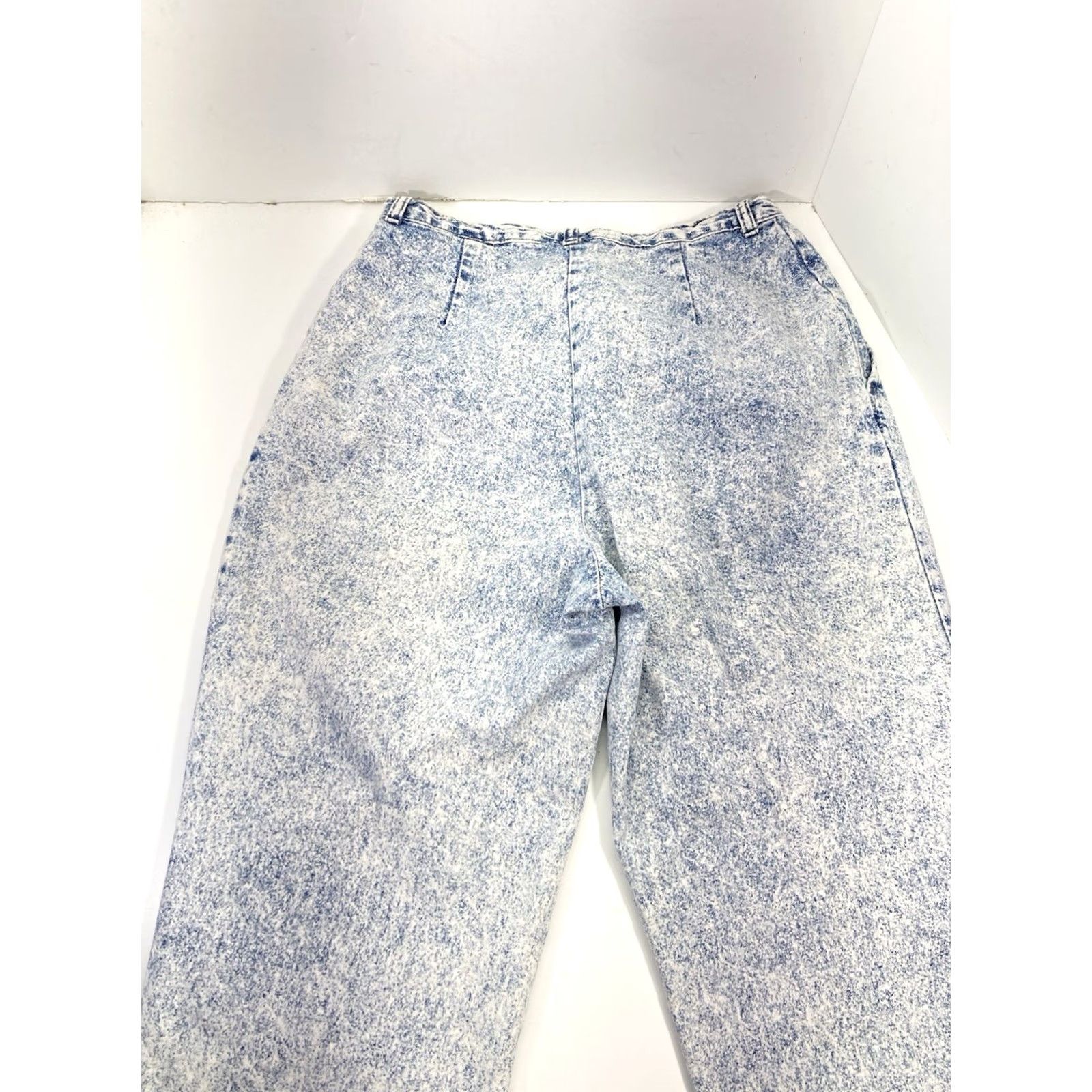 Levi's VINTAGE Levi's Sportswear Acid Wash Jeans Women Sz 12 30X30 Blue Pleated Bareback USA Mom Jeans Womens Size 34" / US 12 / IT 48 - 7 Thumbnail