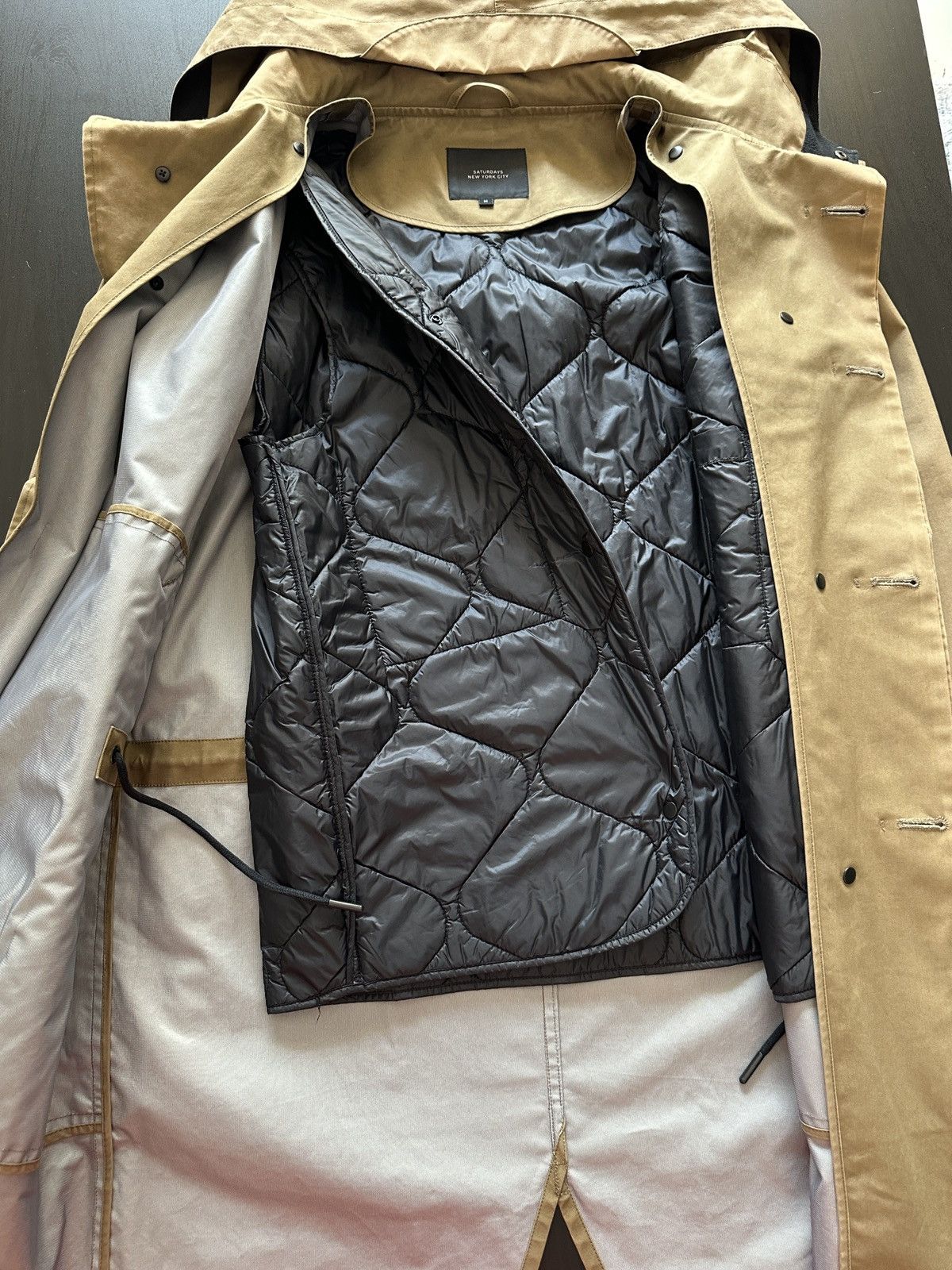 Saturdays NYC Saturdays NYC Nathan – Removable Primaloft Liner – Size M Size US M / EU 48-50 / 2 - 10 Thumbnail
