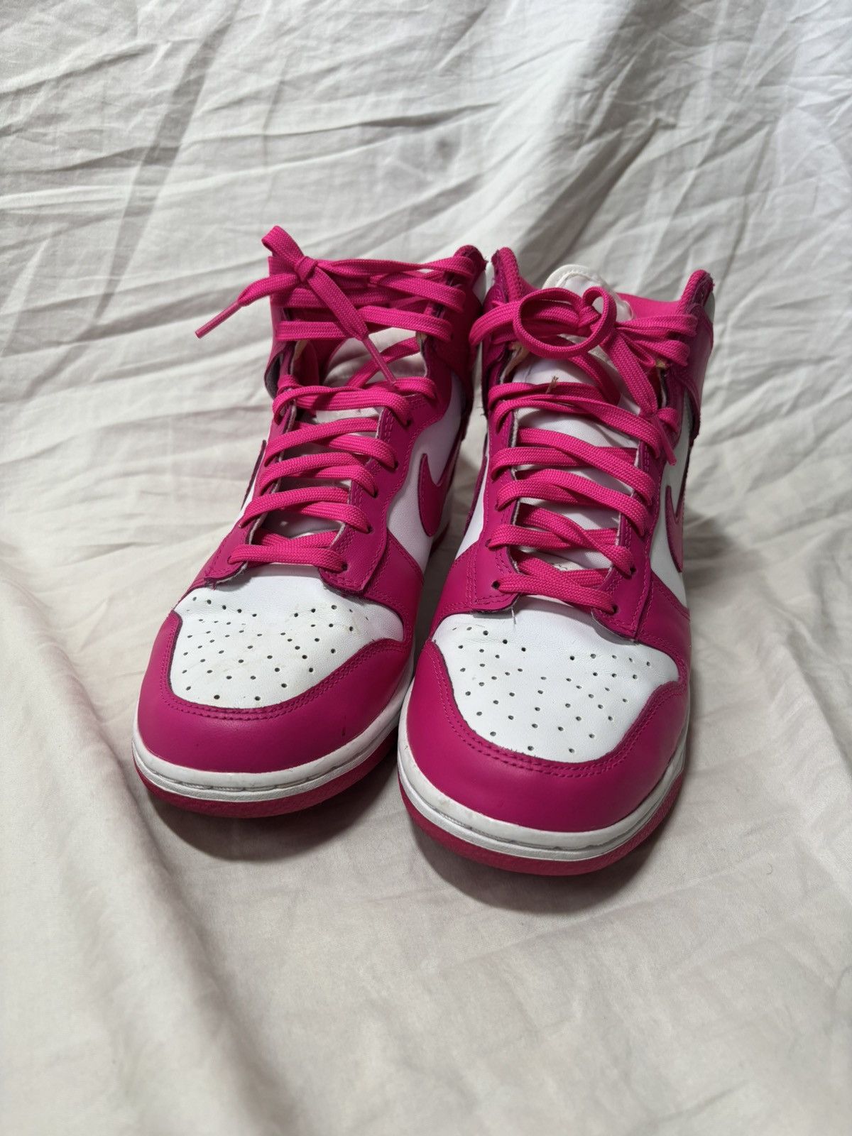 Nike Nike Dunk High Pink Prime (Women's) Size US 9 / IT 39 - 2 Thumbnail