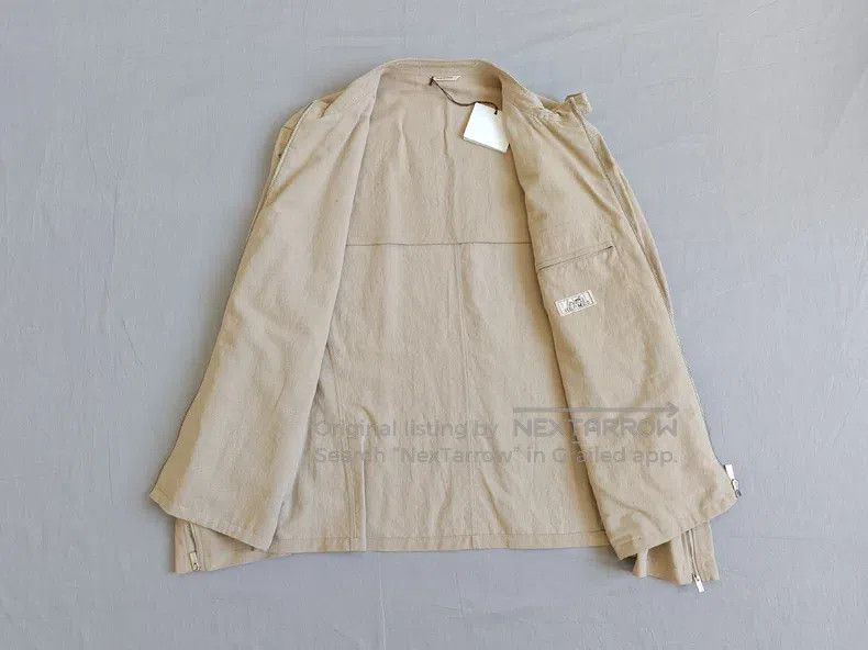 Hermes Hermes Jacket coat, khaki color, with zippered cuffs Size US L / EU 52-54 / 3 - 4 Thumbnail