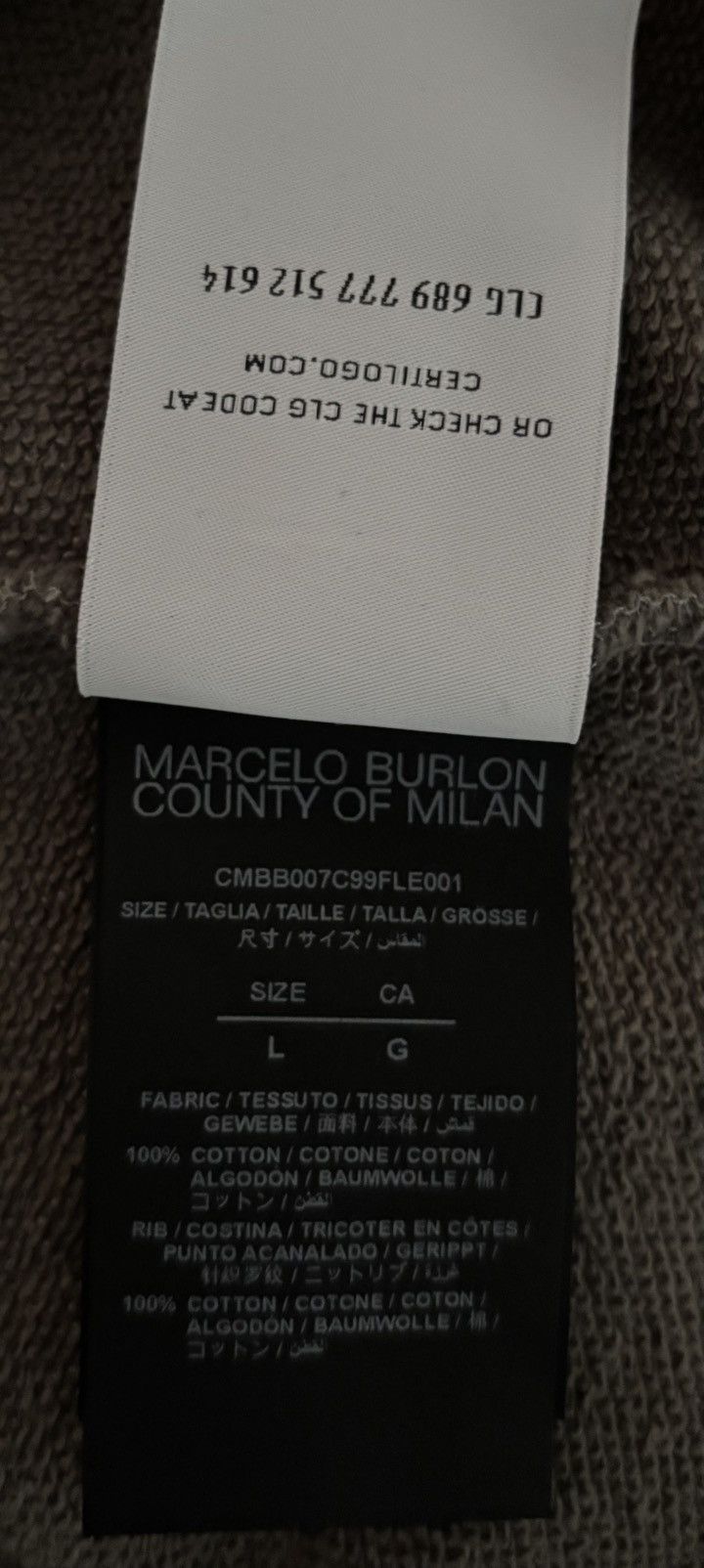 Marcelo Burlon Marcelo Burlon County of Milan Hoodie Icon Wings L Size US L / EU 52-54 / 3 - 7 Thumbnail