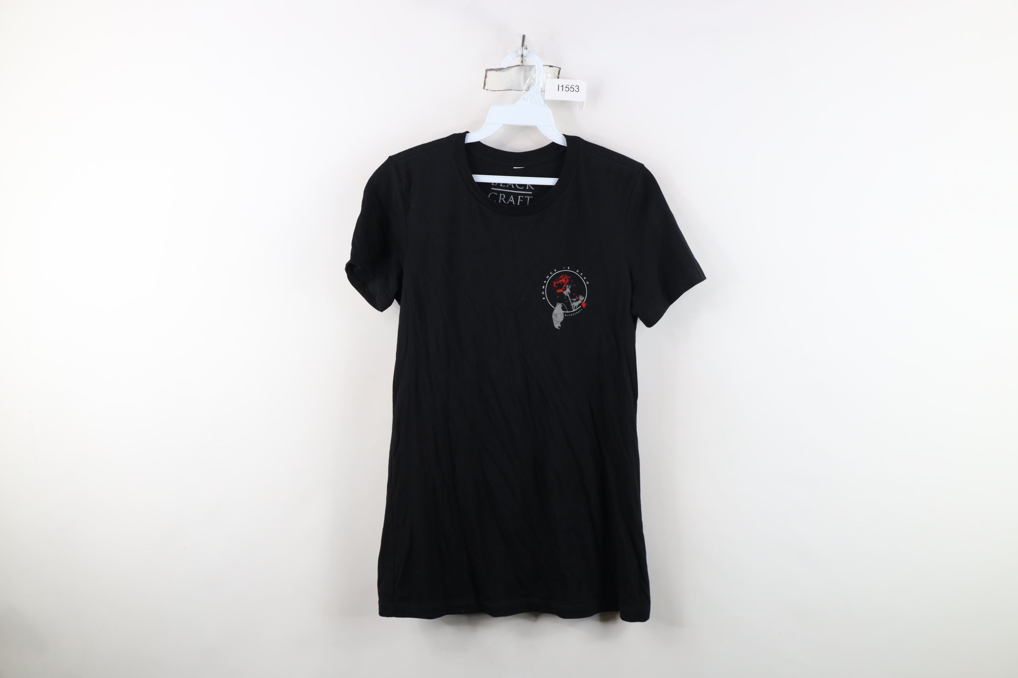 Vintage Black Craft III Romance is Dead Rose Short Sleeve T-Shirt Size S / US 4 / IT 40 - 1 Thumbnail