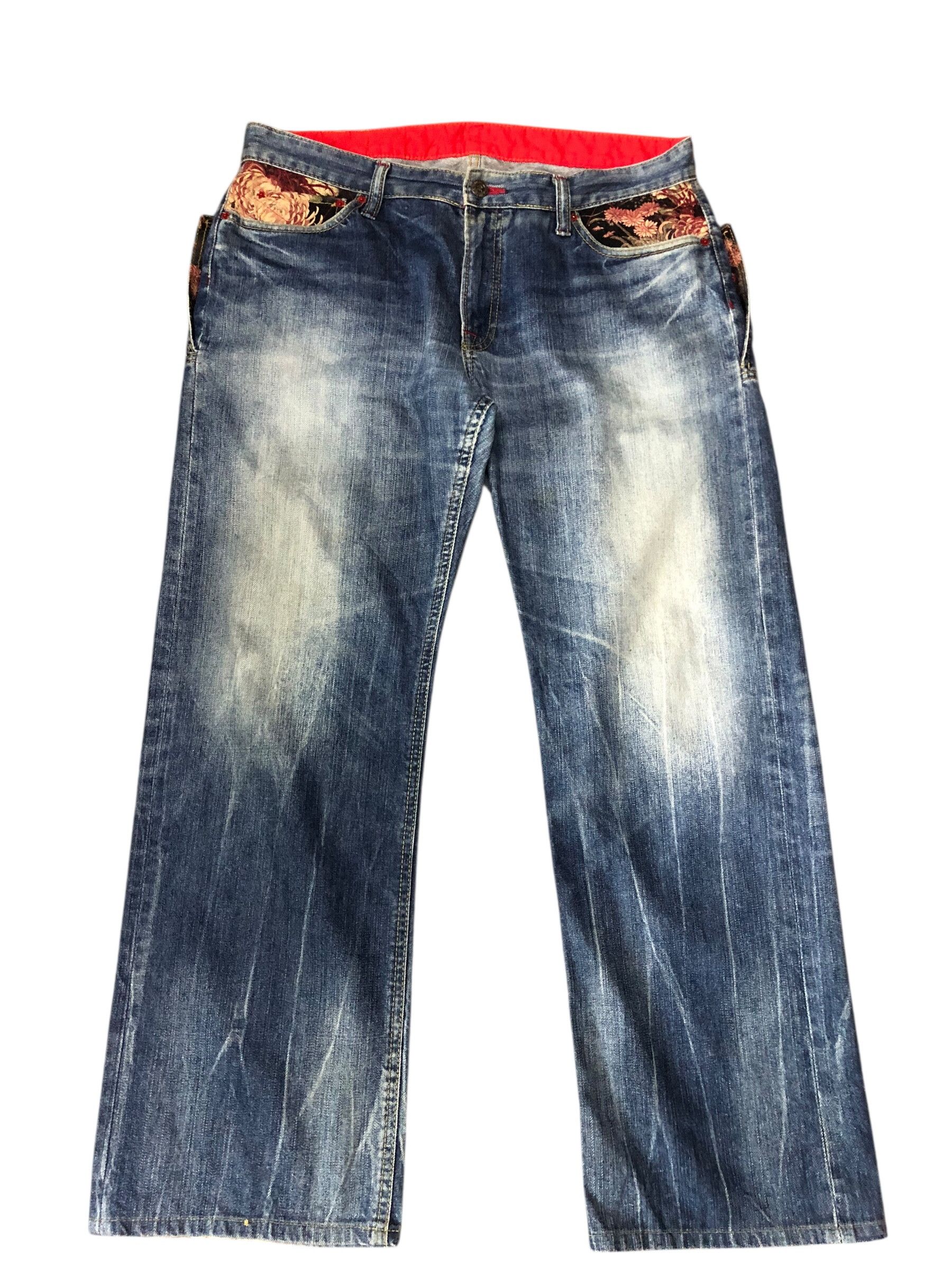 Japanese Brand Nice Design Kura Denim Pants Size US 34 / EU 50 - 3 Thumbnail