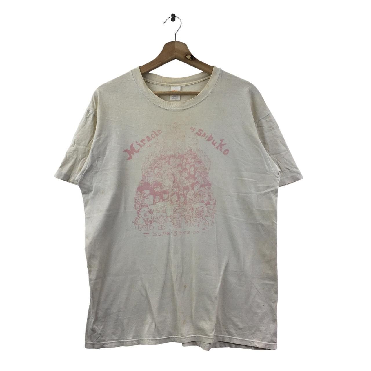 Vintage Vtg 1991 MIRACLE OF SHIBUKO Super Sessions Japan Artist Tee Size US L / EU 52-54 / 3 - 1 Thumbnail