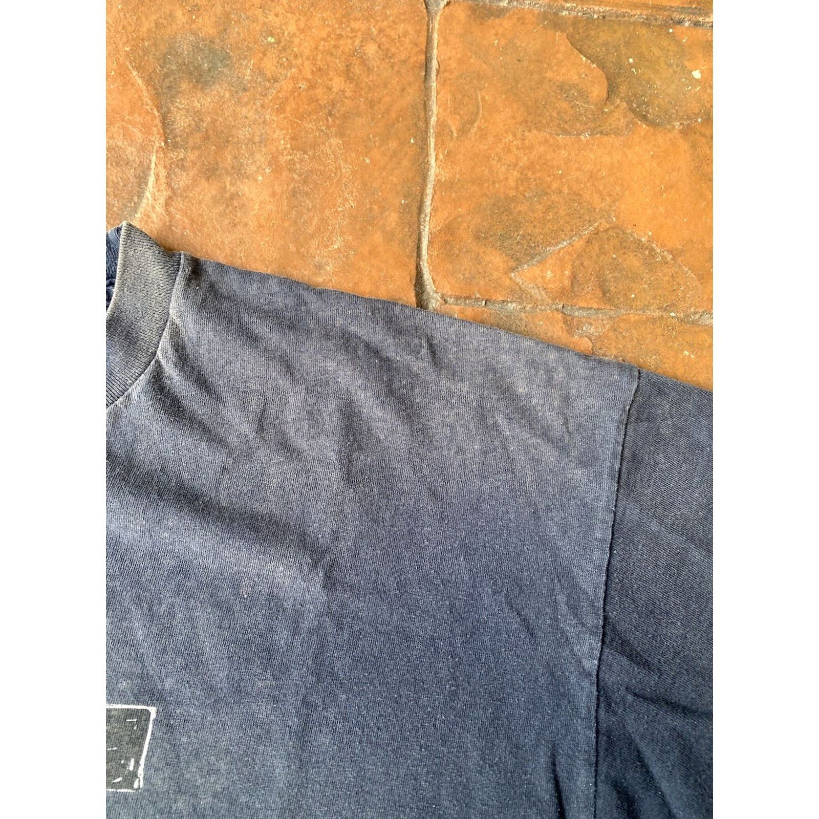 Vintage VINTAGE Its All Fun And Games Until The Cops Show Up T Shirt 2XL Alstyle Blue Graphic Print Crew Neck Short Sleeve Men Mens Size US XL / EU 56 / 4 - 5 Thumbnail