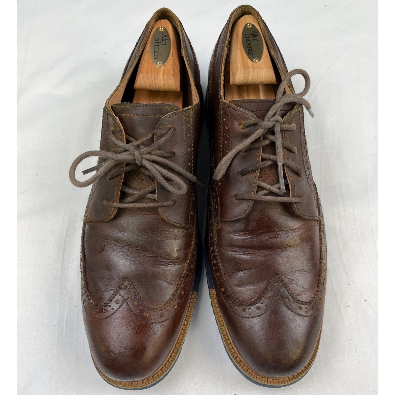 Cole Haan Cole Haan Men's Brown Dress Shoes/Oxfords Sz 10.5M SKU 4456 Size US 10.5 / EU 43-44 - 1 Thumbnail