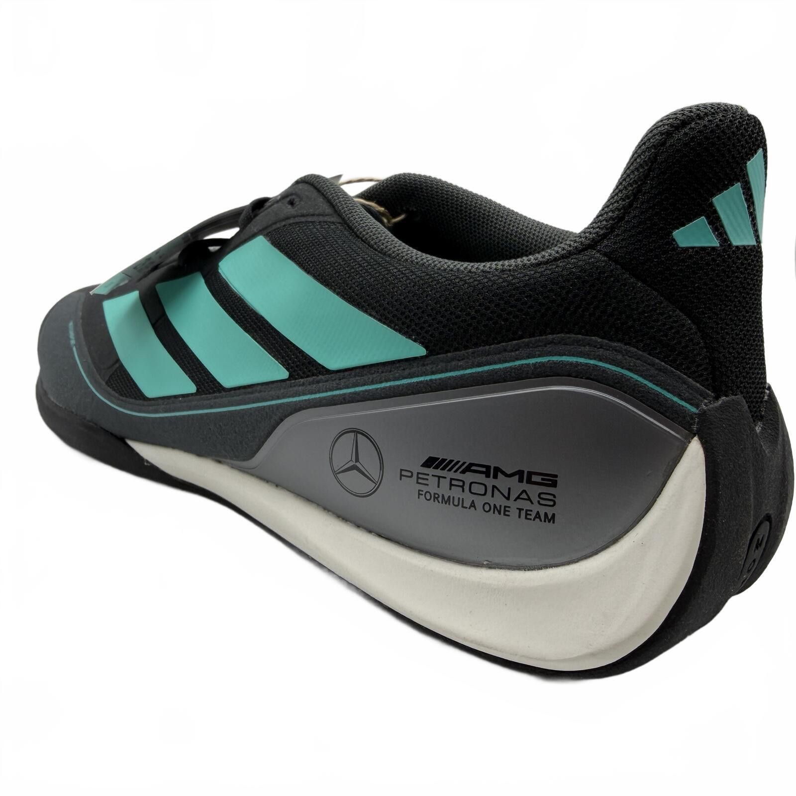 Mercedes AMG PETRONAS F1 Team × adidas Feroza Base Black JQ3273 Unisex\'s Size 7 Mercedes AMG PETRONAS F1 Team × adidas Feroza Base Black main image 4