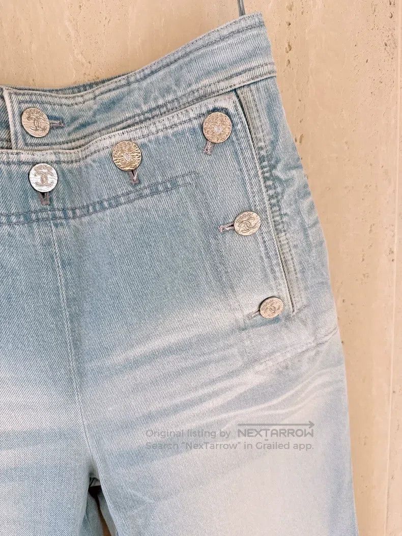 Chanel Chanel 24M Beach Series Polished White Jeans Size 24" / US 00 / IT 34 - 3 Thumbnail