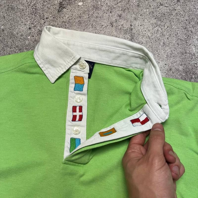 Paul & Shark Paul&Shark Yachting Polo Green Cotton Shirt Logo Size S Size US S / EU 44-46 / 1 - 6 Thumbnail