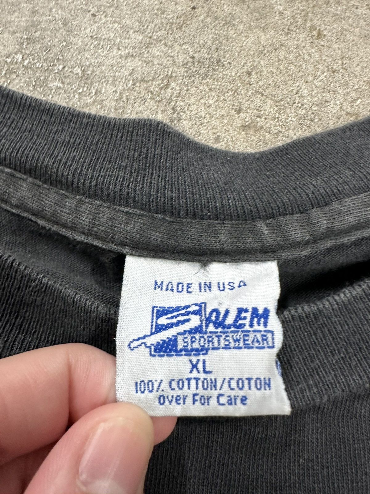 Salem Sportswear Vintage 90s Salem Toronto Blue Jays 92 World Series T-Shirt Size US XL / EU 56 / 4 - 11 Thumbnail