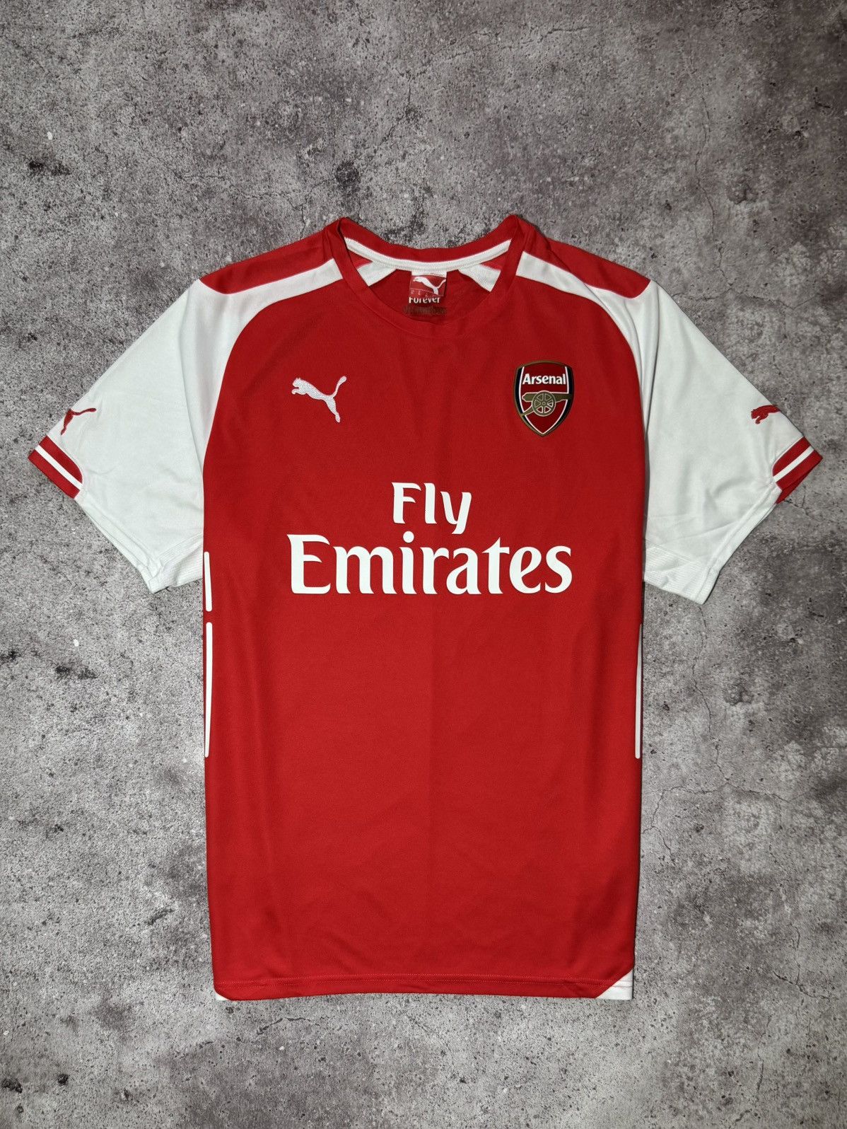 Puma × Vintage Arsenal Home Football Shirt 2014/15 XL Puma Soccer Jersey Size US XL / EU 56 / 4 - 1 Thumbnail