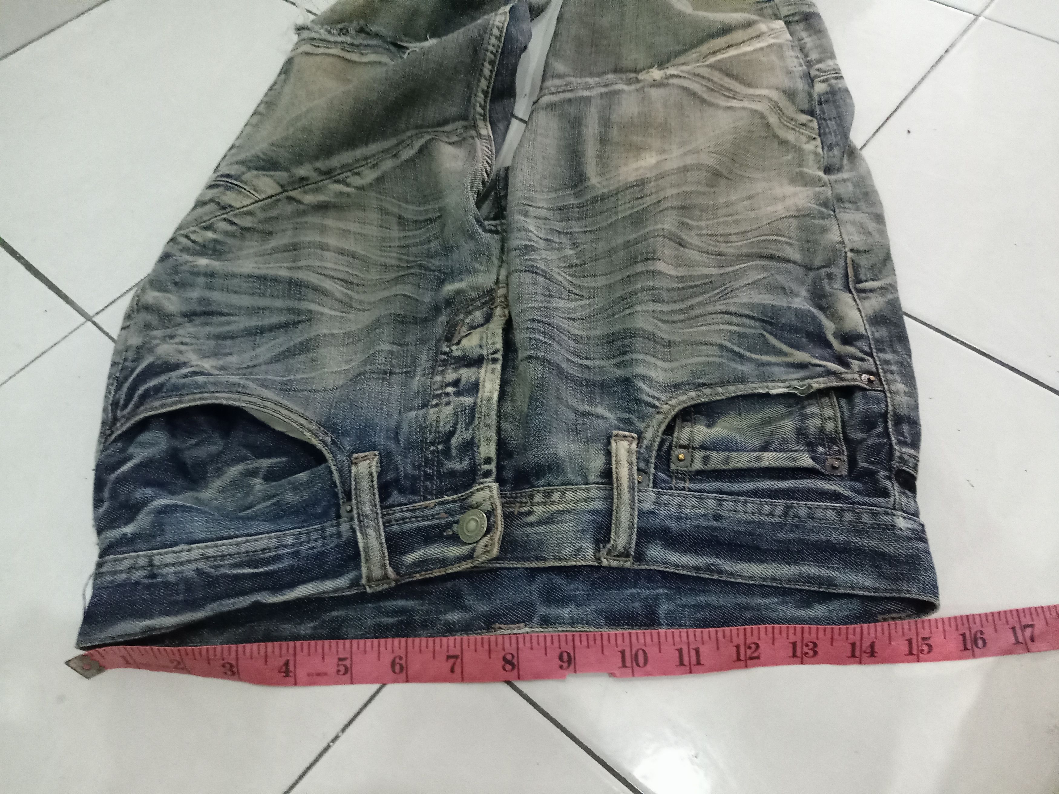 Japanese Brand EDGE RUPERT Distressed denim jeans Size US 30 / EU 46 - 12 Thumbnail