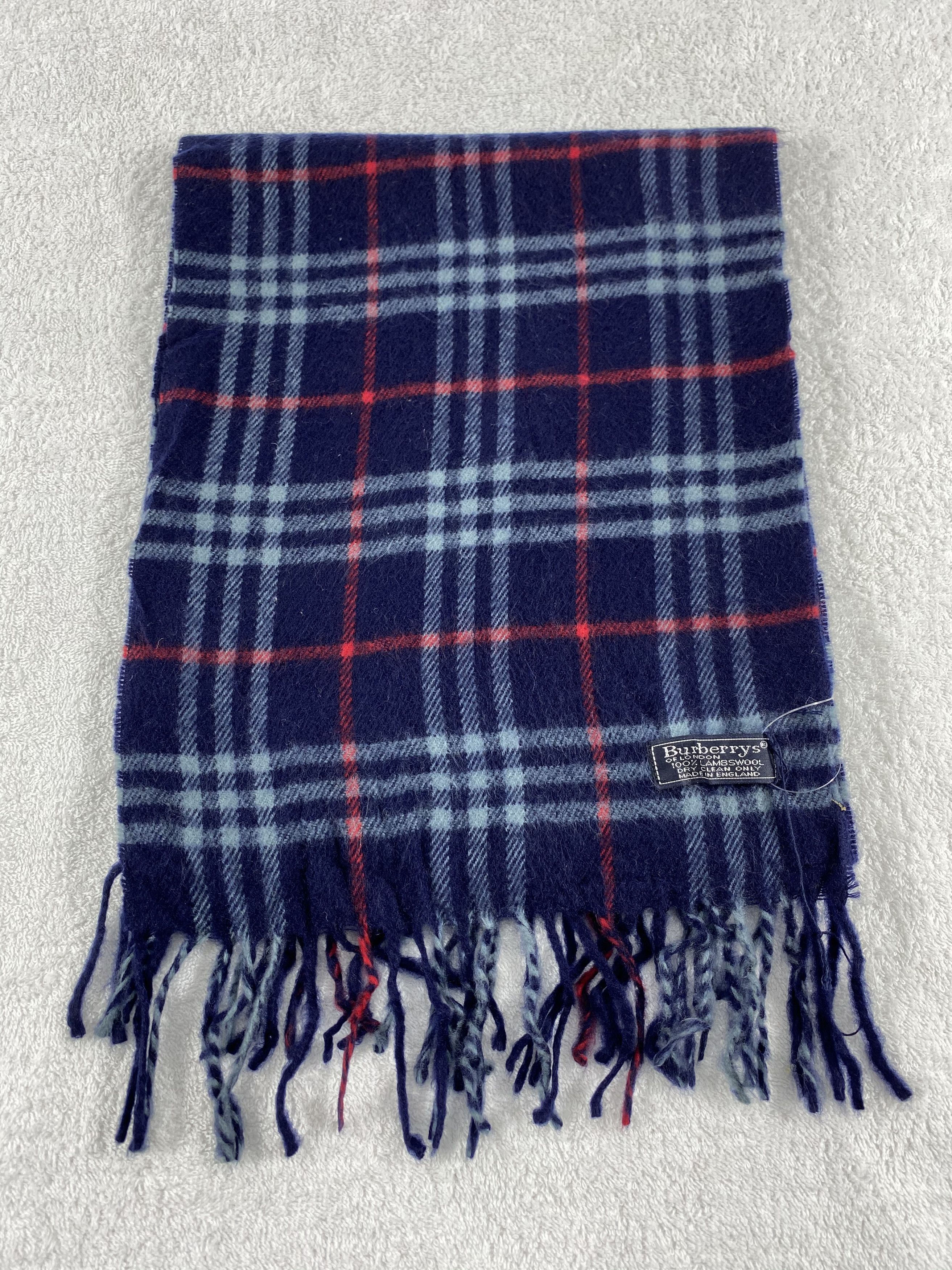 Burberry Vintage Burberry Scarf/Muffler/Neckwear MF768 Size ONE SIZE - 2 Thumbnail