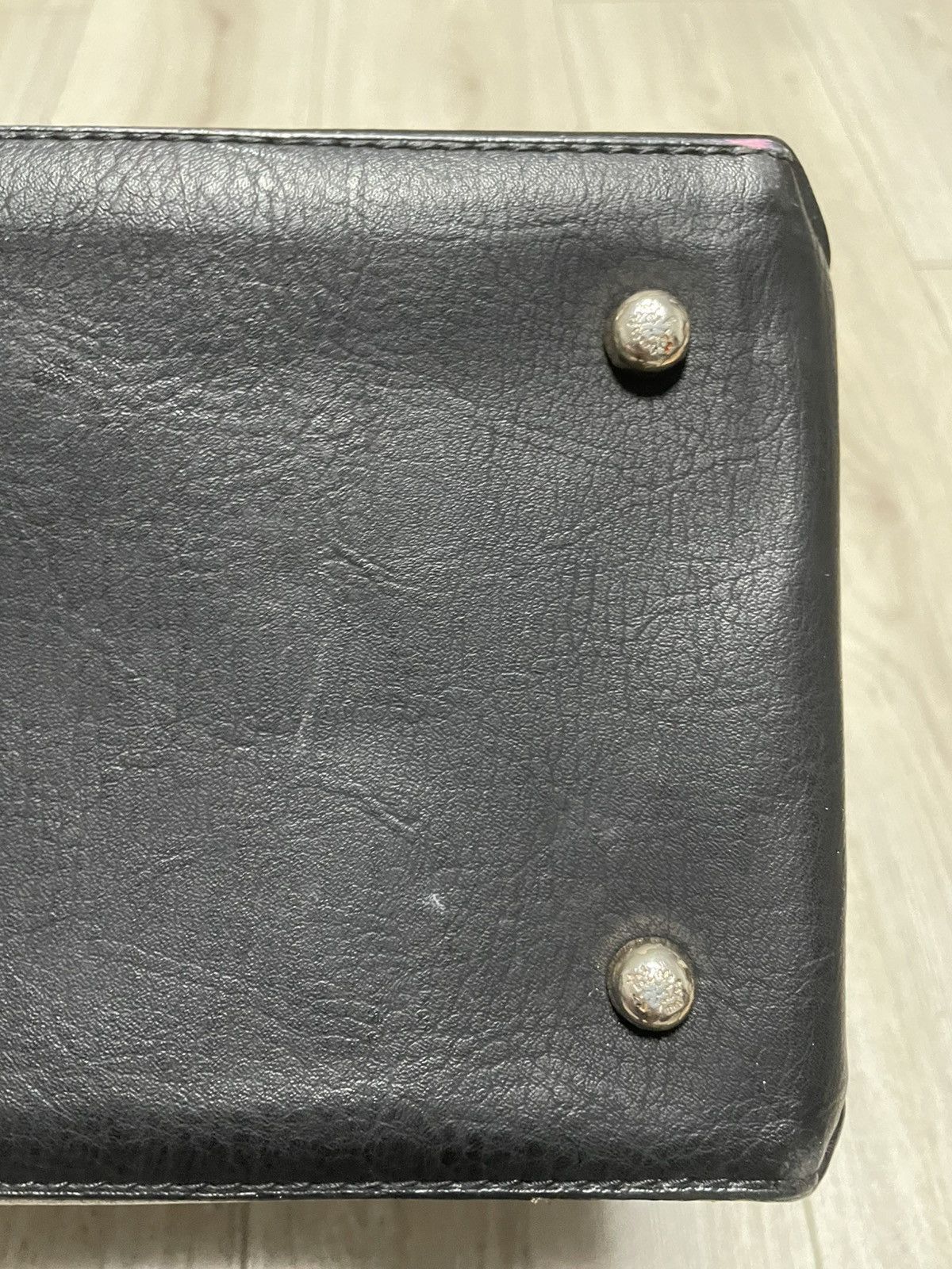 Designer × Mulberry Vintage Mulberry Leather shoulder hand bag With Zip Pouch Size ONE SIZE - 11 Thumbnail