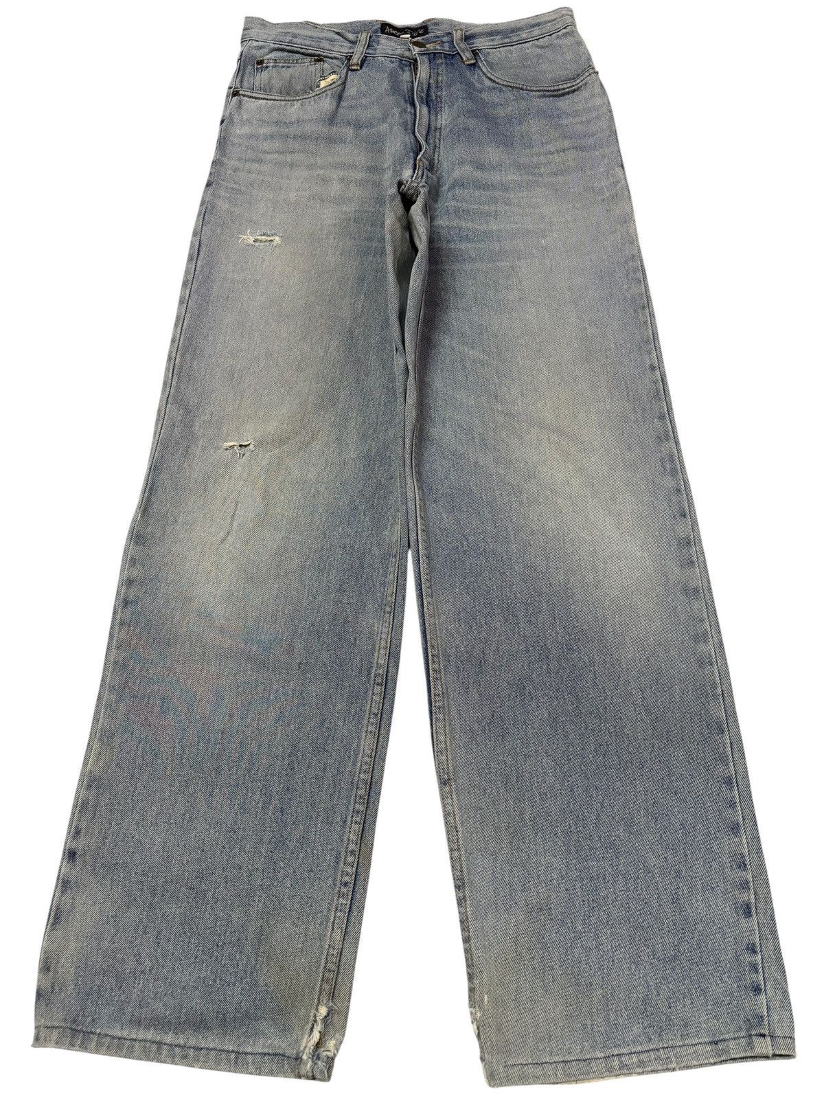 Japanese Brand Vtg Amore Dure Japan Baggy Jeans Size US 29 - 3 Thumbnail