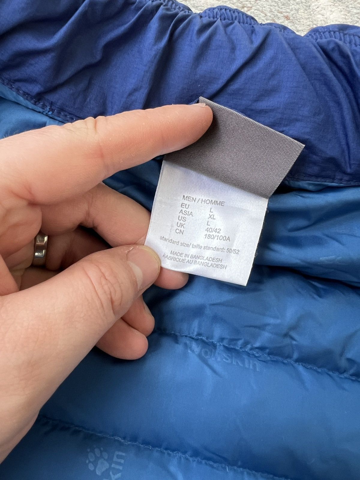 Jack Wolfskin Jack Wolfskin 700 Down Vest Size US L / EU 52-54 / 3 - 6 Thumbnail