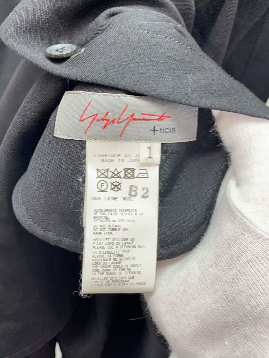 Yohji Yamamoto YOHJIYAMAMOTO+NOIR Layered Wool Gabardine Dress Shirt Dress Size US S / EU 44-46 / 1 - 3 Thumbnail