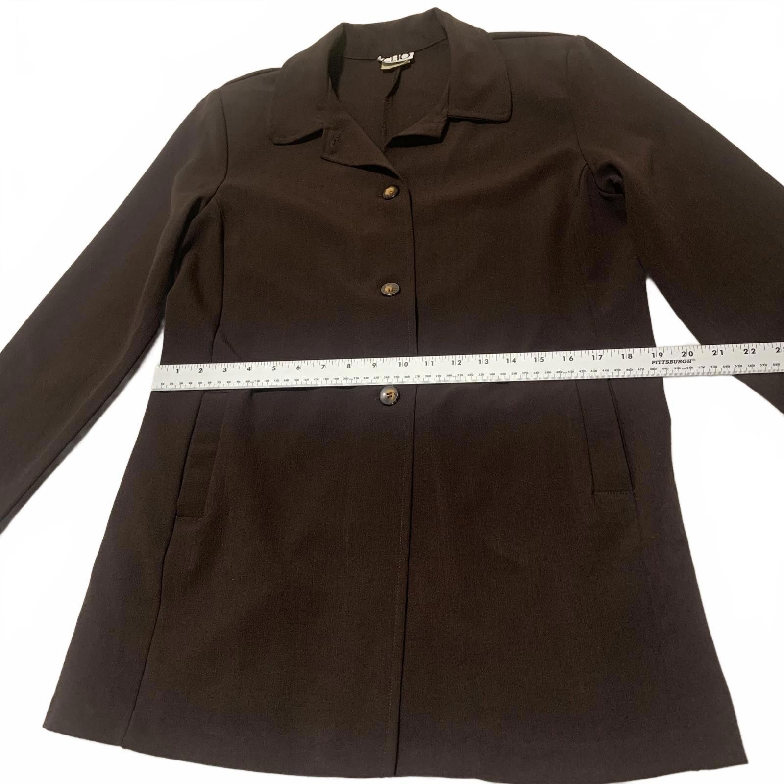 Levi's Vintage Clothing VTG CLIO Women's Size Medium Brown Button-Up Blazer Jacket Size M / US 6-8 / IT 42-44 - 7 Thumbnail