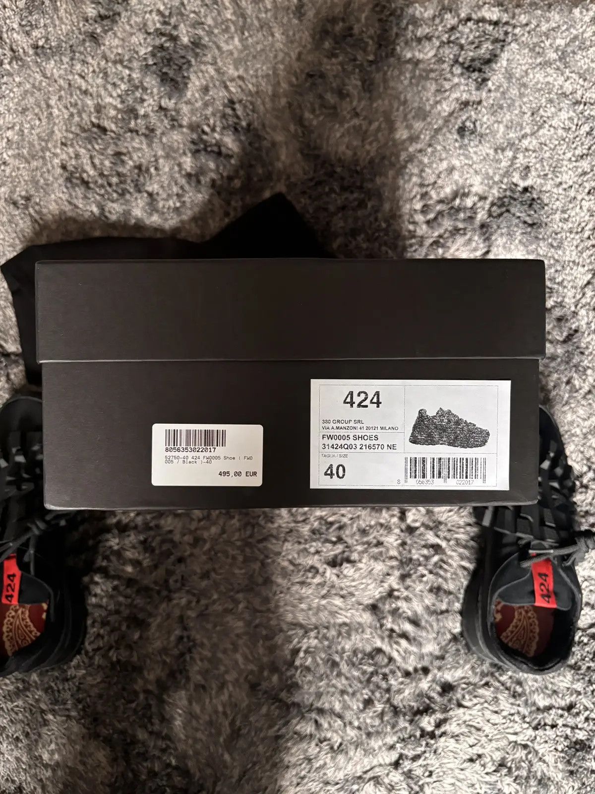 424 424 On Fairfax Car shoes/Ridged Texture Size US 7.5 / EU 40-41 - 7 Thumbnail