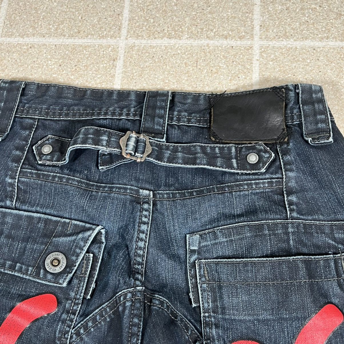 Voi Jeans Vtg VOI Jeans Y2K Denim Evisu Style Pockets Pants sz 28x31 Size US 28 / EU 44 - 5 Thumbnail