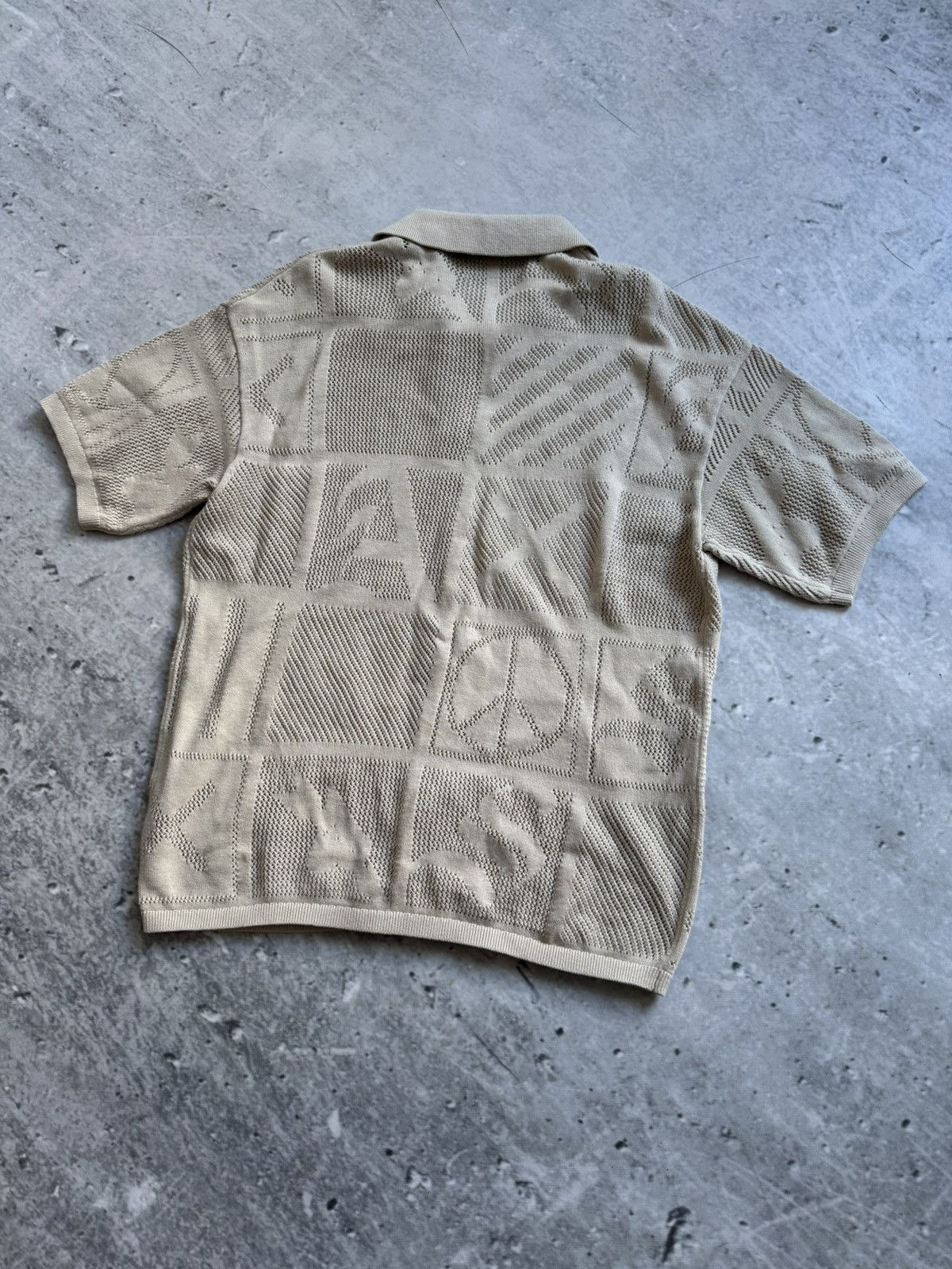Allsaints × Designer Luxury AllSaints beige shirt mesh Size US M / EU 48-50 / 2 - 2 Thumbnail