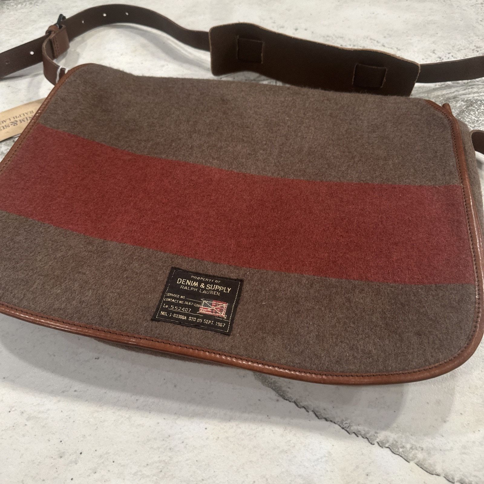 Ralph Lauren NWT Ralph Lauren Rugby Stripe Purse Southwestern Tote Bag Size ONE SIZE - 2 Thumbnail