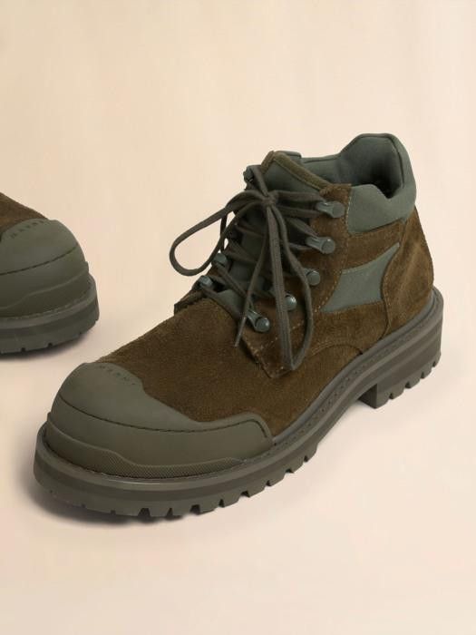 Marni o1w1db10326 Patchy Boots in Green Size US 11 / EU 44 - 2 Thumbnail