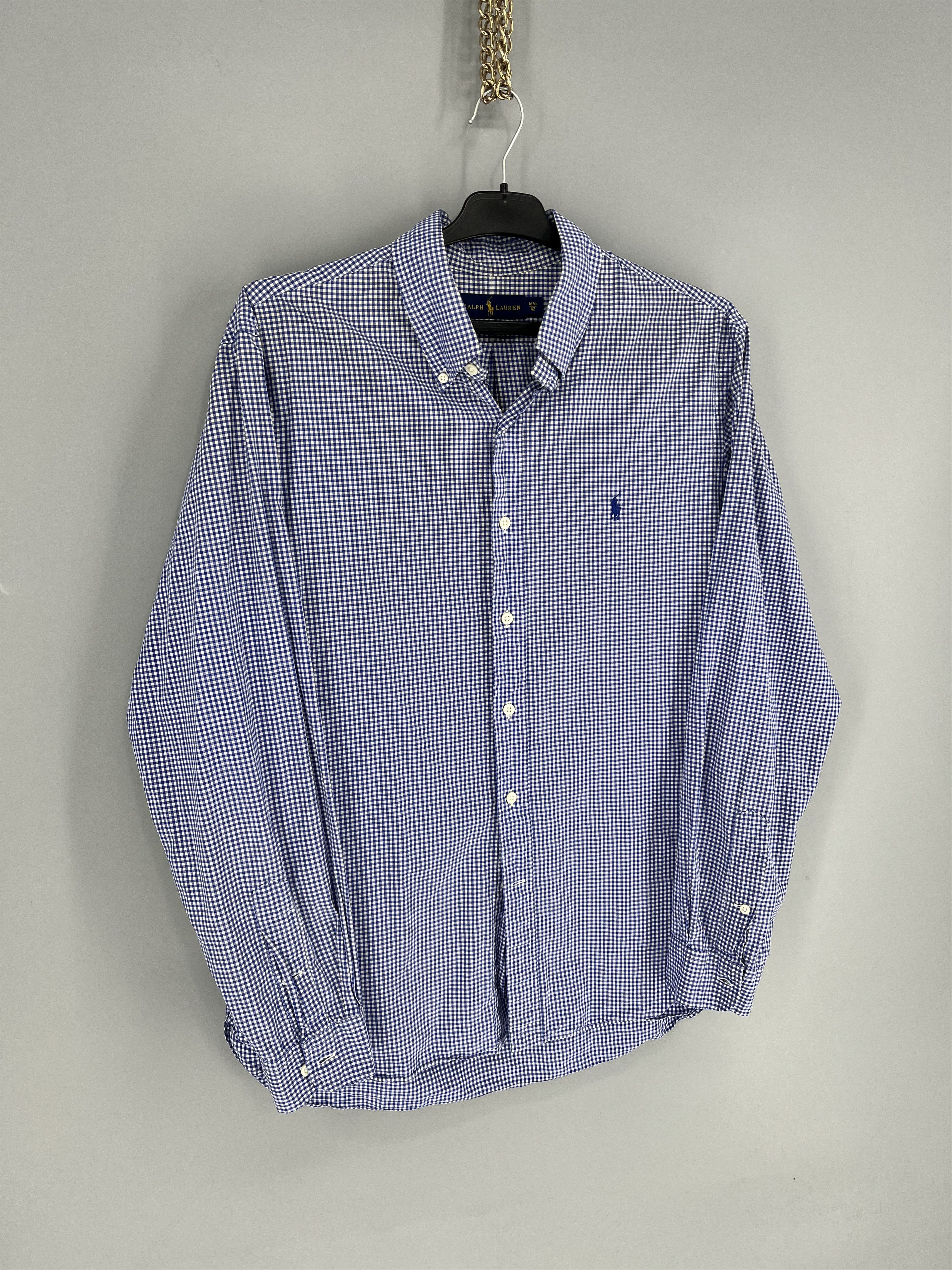 Polo Ralph Lauren Vintage y2k Polo Ralph Lauren Plaid Blake Cotton Flannel Size US M / EU 48-50 / 2 - 2 Thumbnail