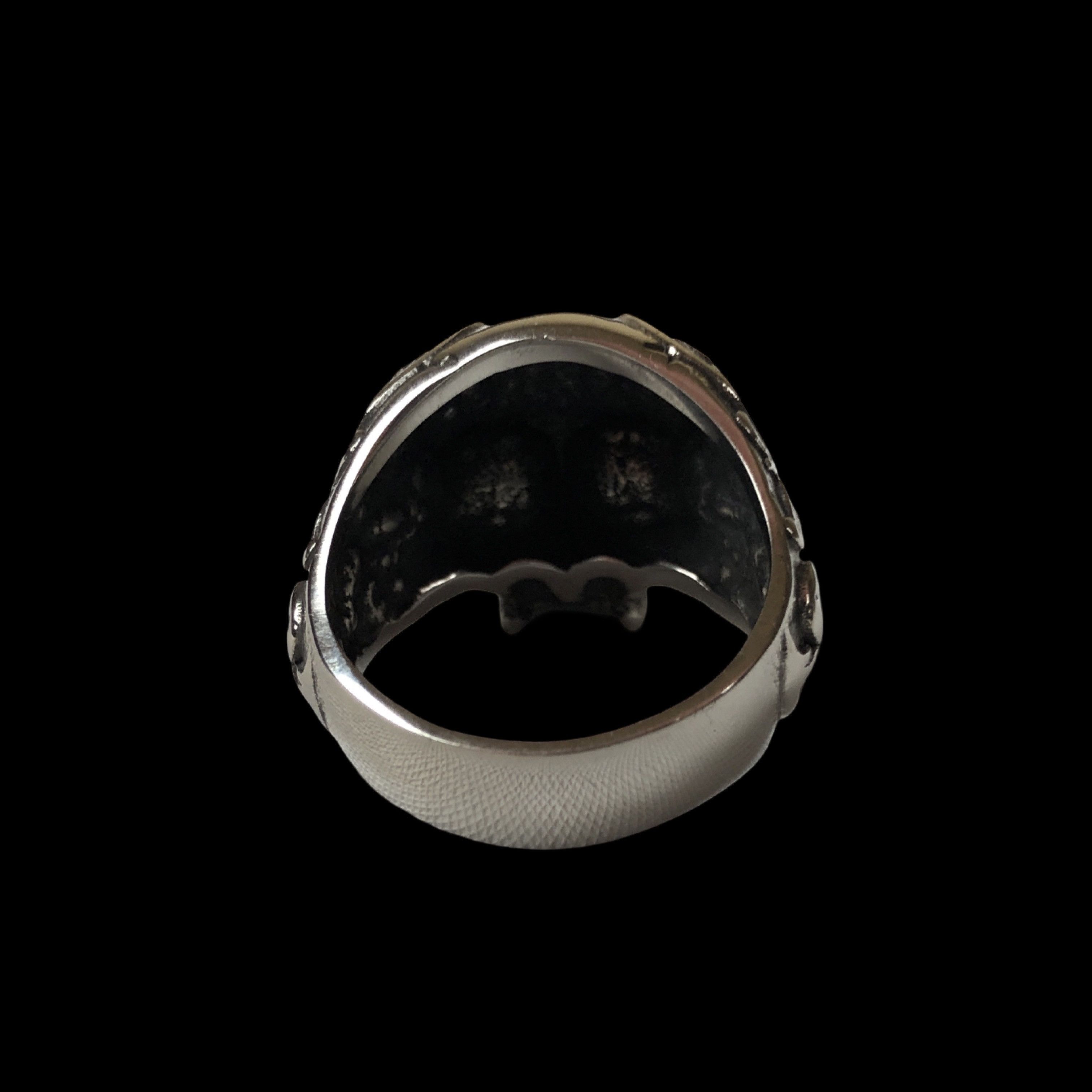Jewelry Stainless Steel Ring Skull Gothic Punk Emo Y2K Size ONE SIZE - 2 Thumbnail