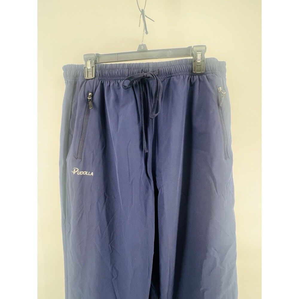 Other Pudolla Mens Athletic Training Hiking Jogging Pants XL Navy Size US 39 - 4 Thumbnail