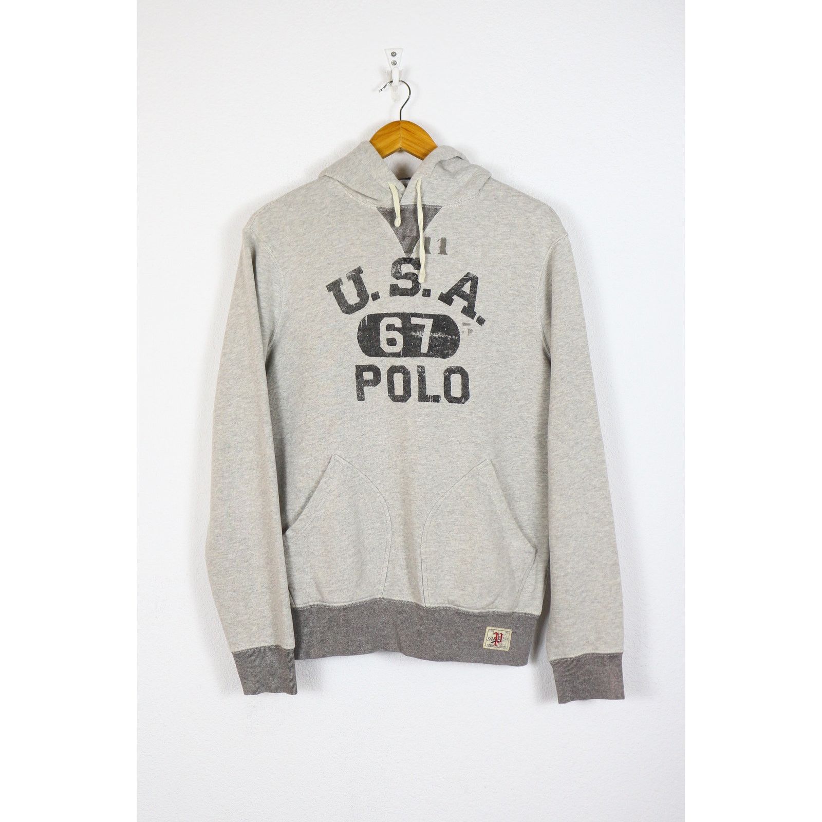 Polo Ralph Lauren Polo Ralph Lauren USA Polo 67 Logo Rugby Hoodie Size US S / EU 44-46 / 1 - 1 Thumbnail