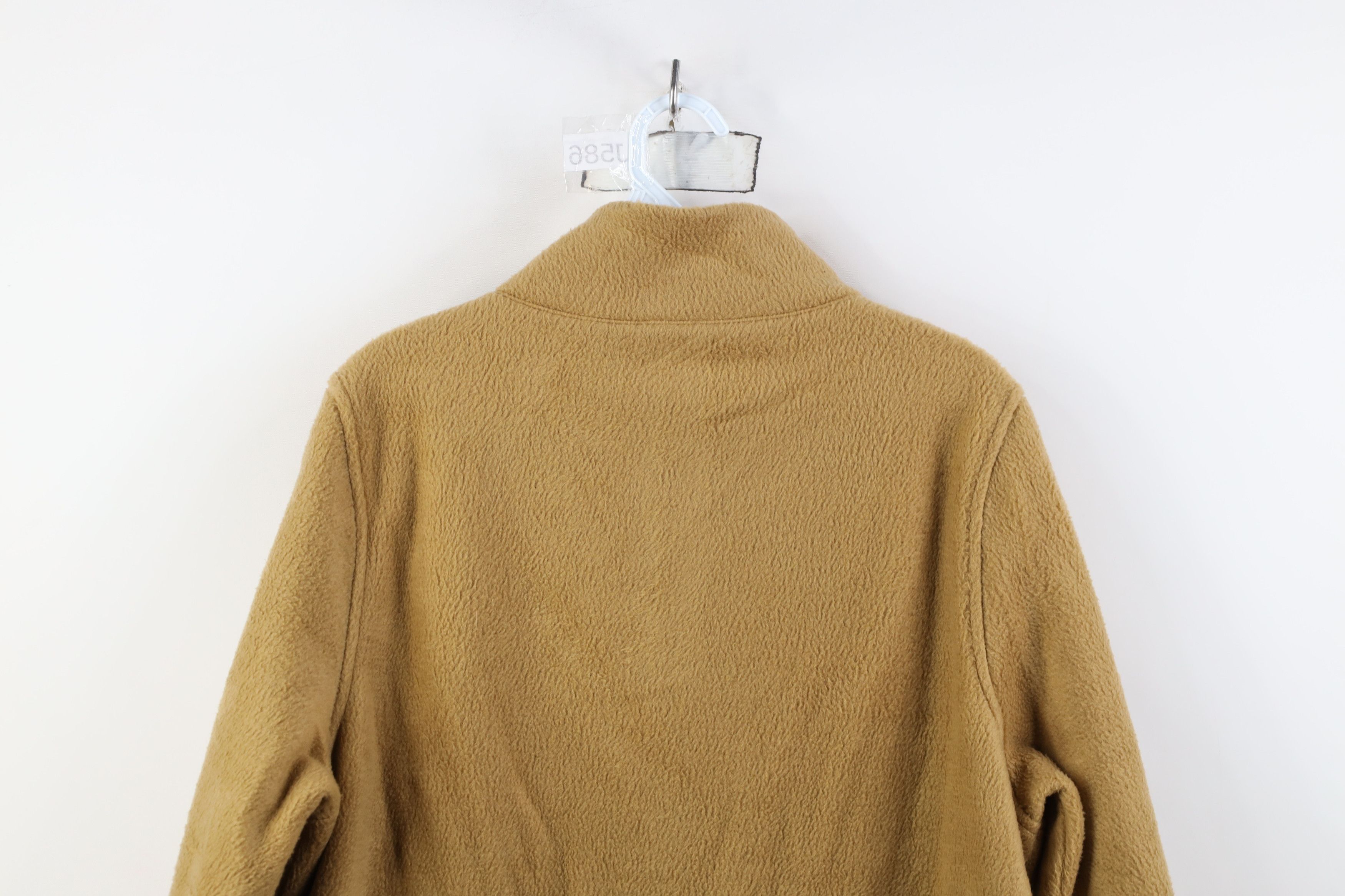 J.Crew J Crew Front Tunic Sherpa Fleece Pullover Sweater Beige Size M / US 6-8 / IT 42-44 - 11 Thumbnail