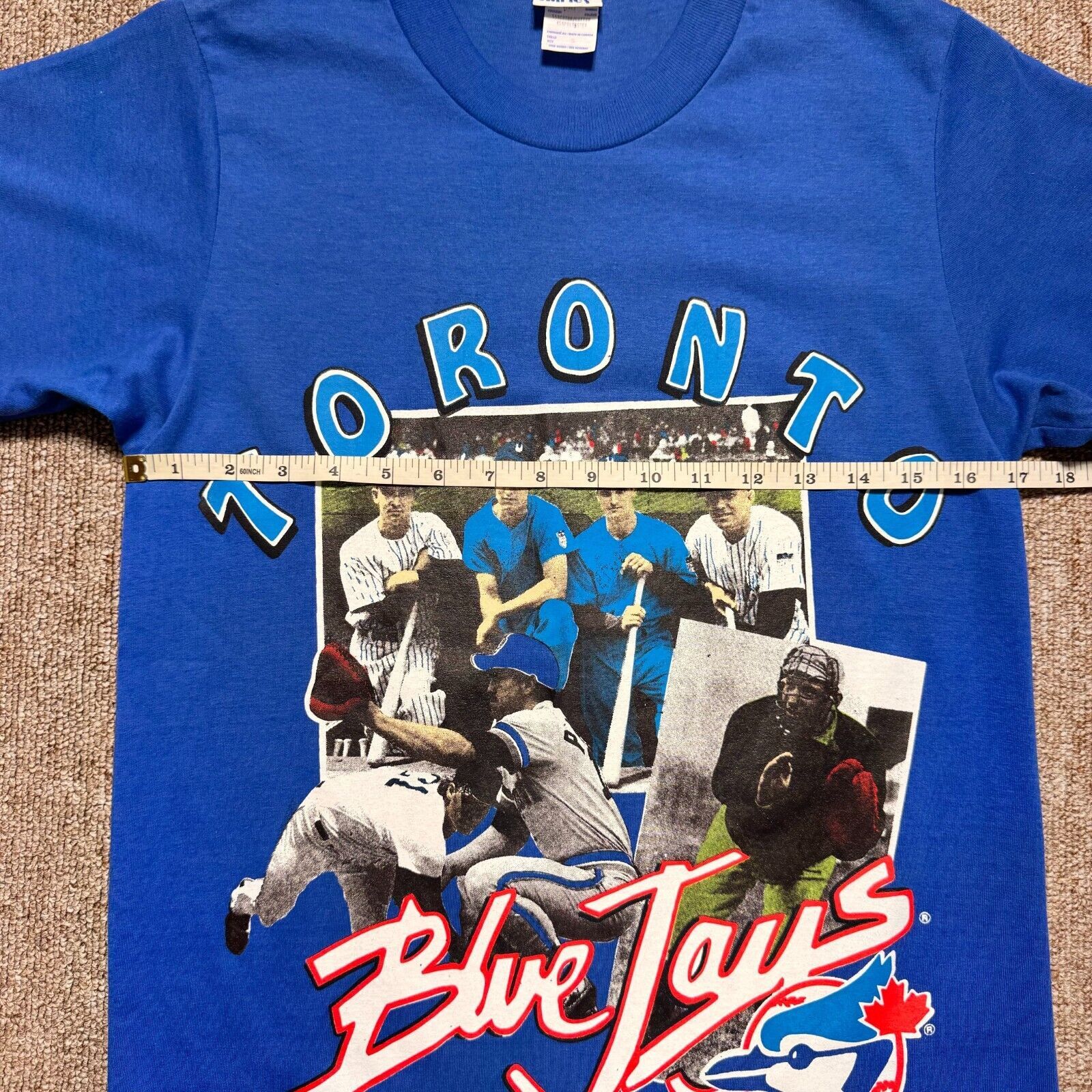 MLB × Vintage Vintage 1992 Toronto Blue Jays Tee Harley Single Stitch Size US S / EU 44-46 / 1 - 8 Thumbnail